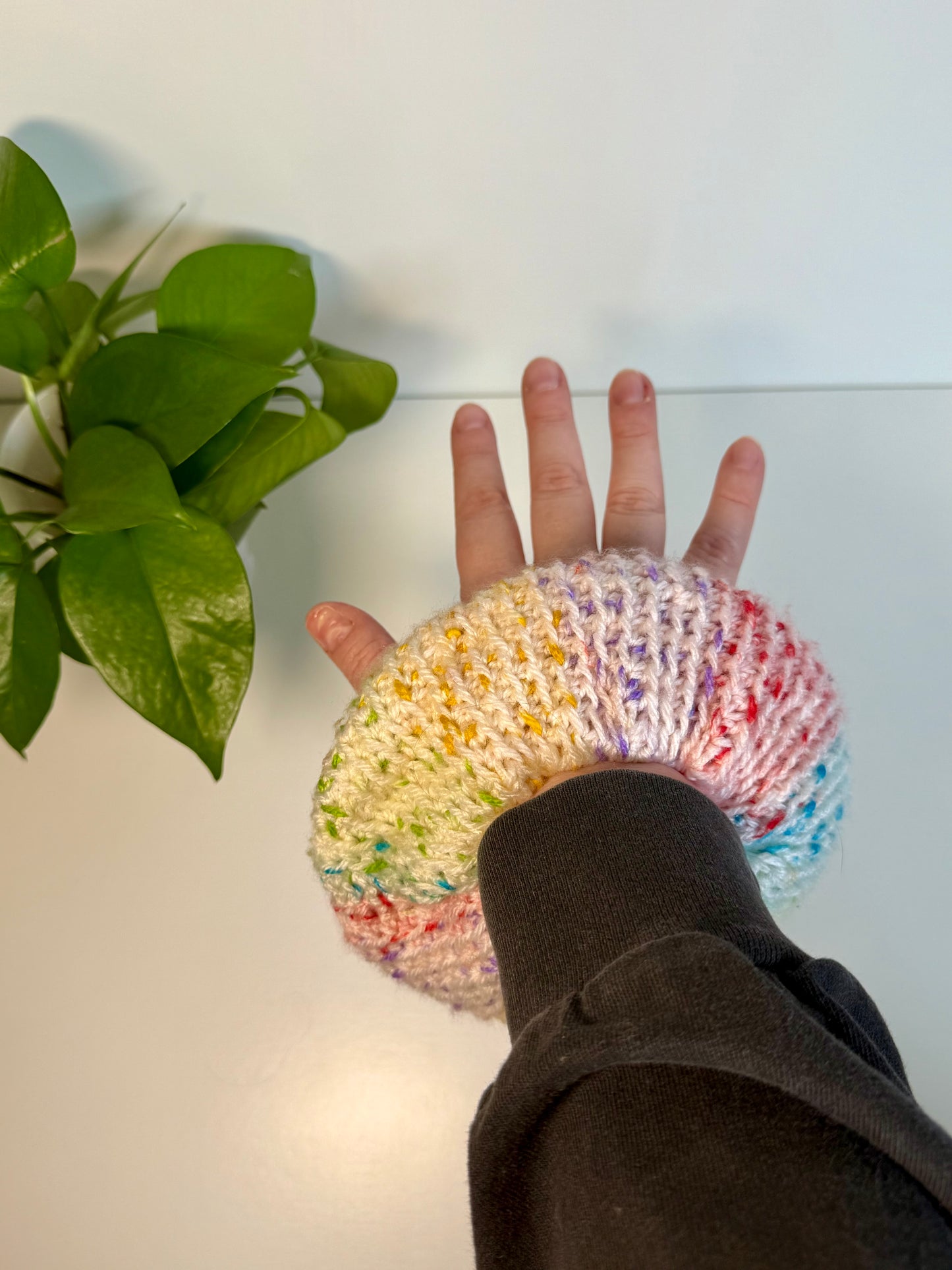 Spirited Crochet Scrunchie