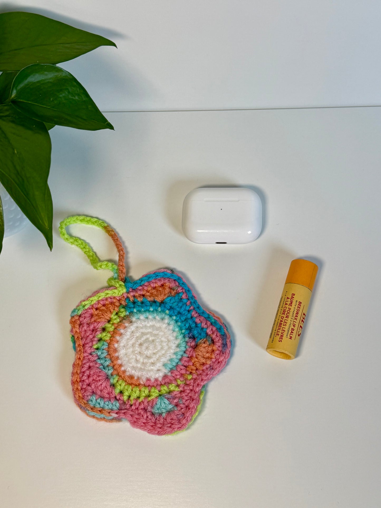 Good Vibes Crochet Pouch