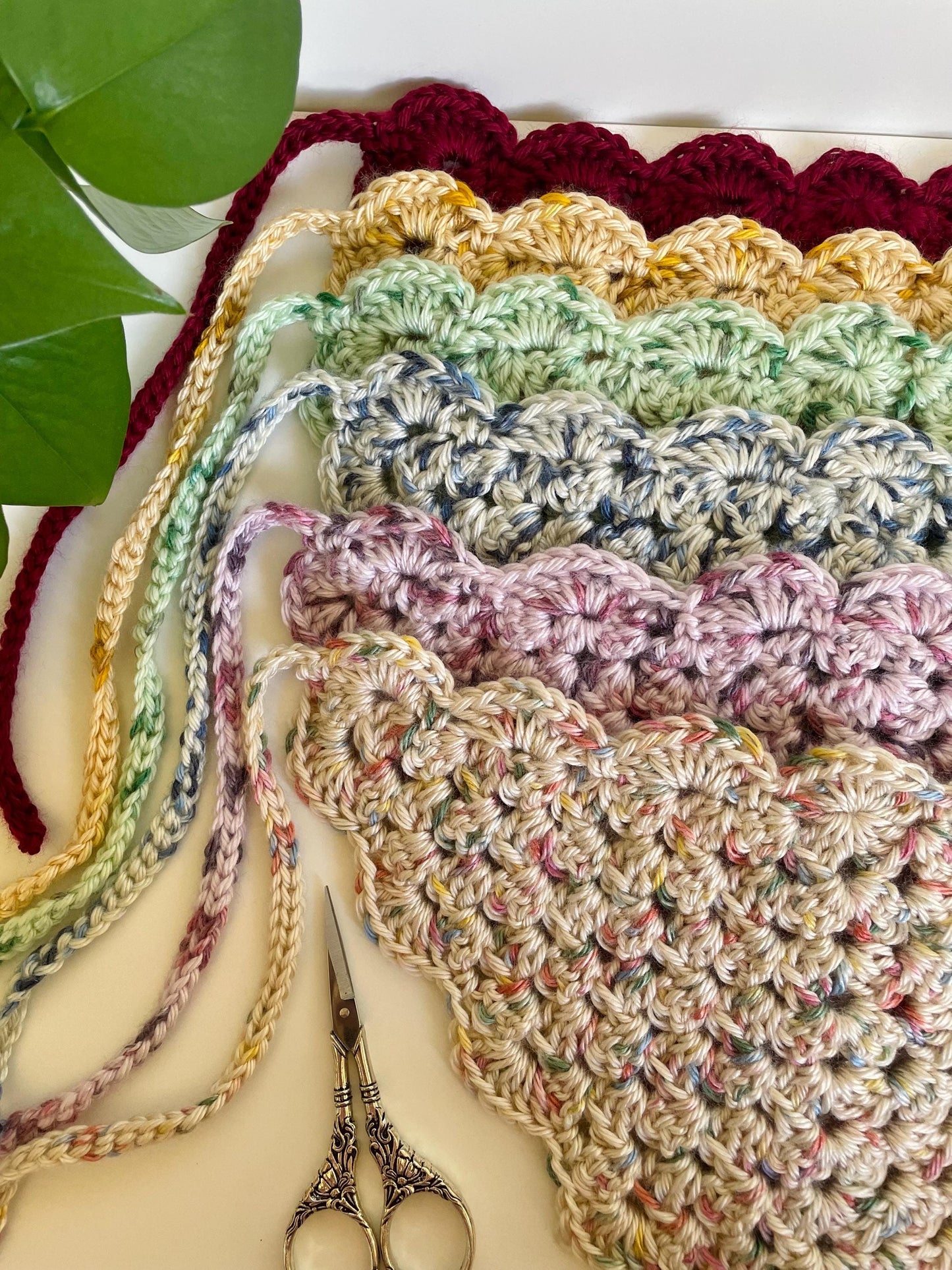 Custom: Frolic Crochet Hair Bandana