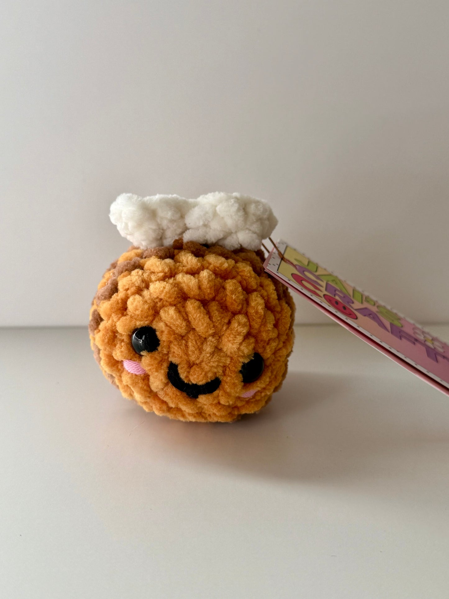 Butterbeer Bee Crochet Plush