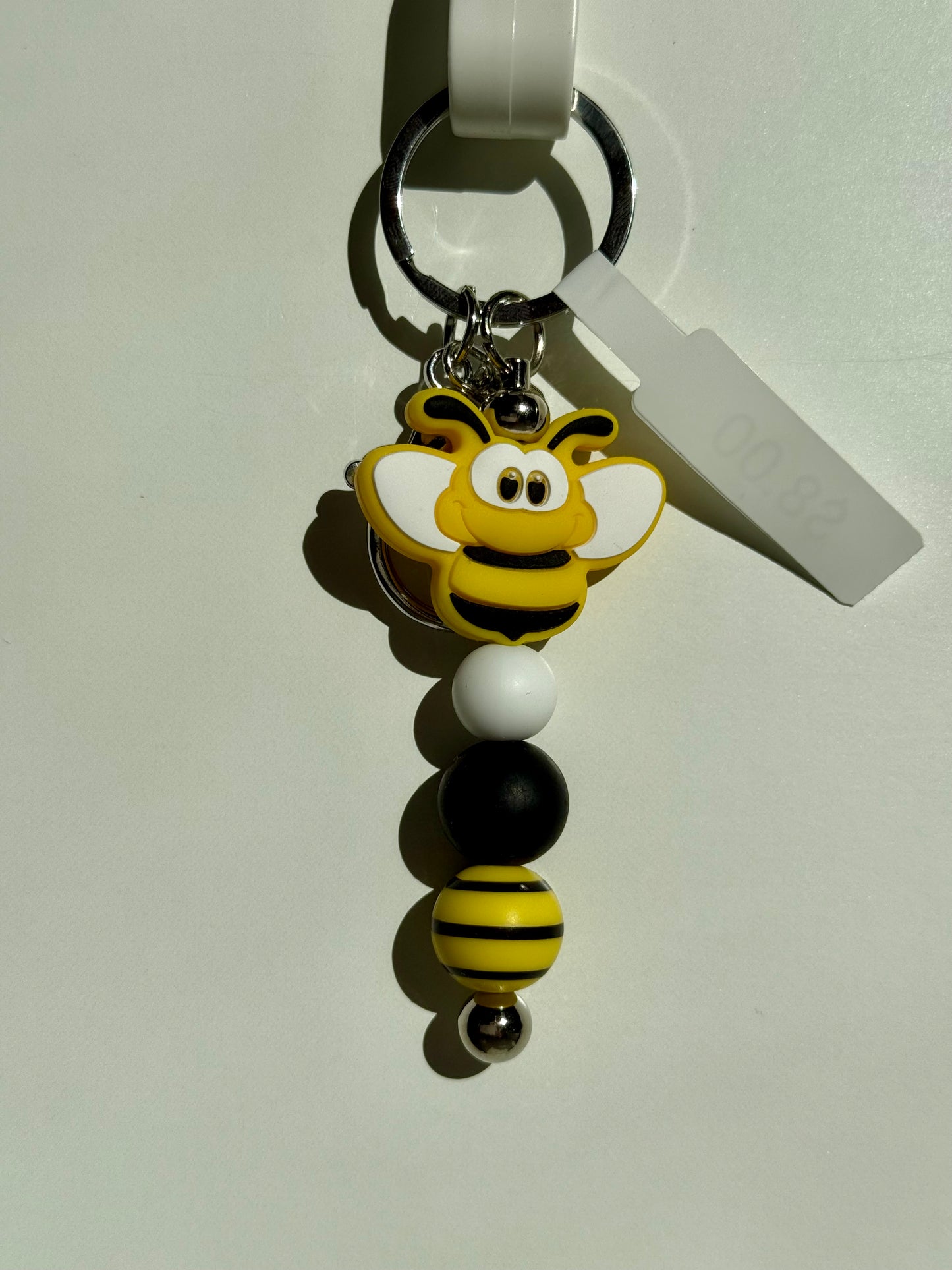 Silicone Bead Keychain