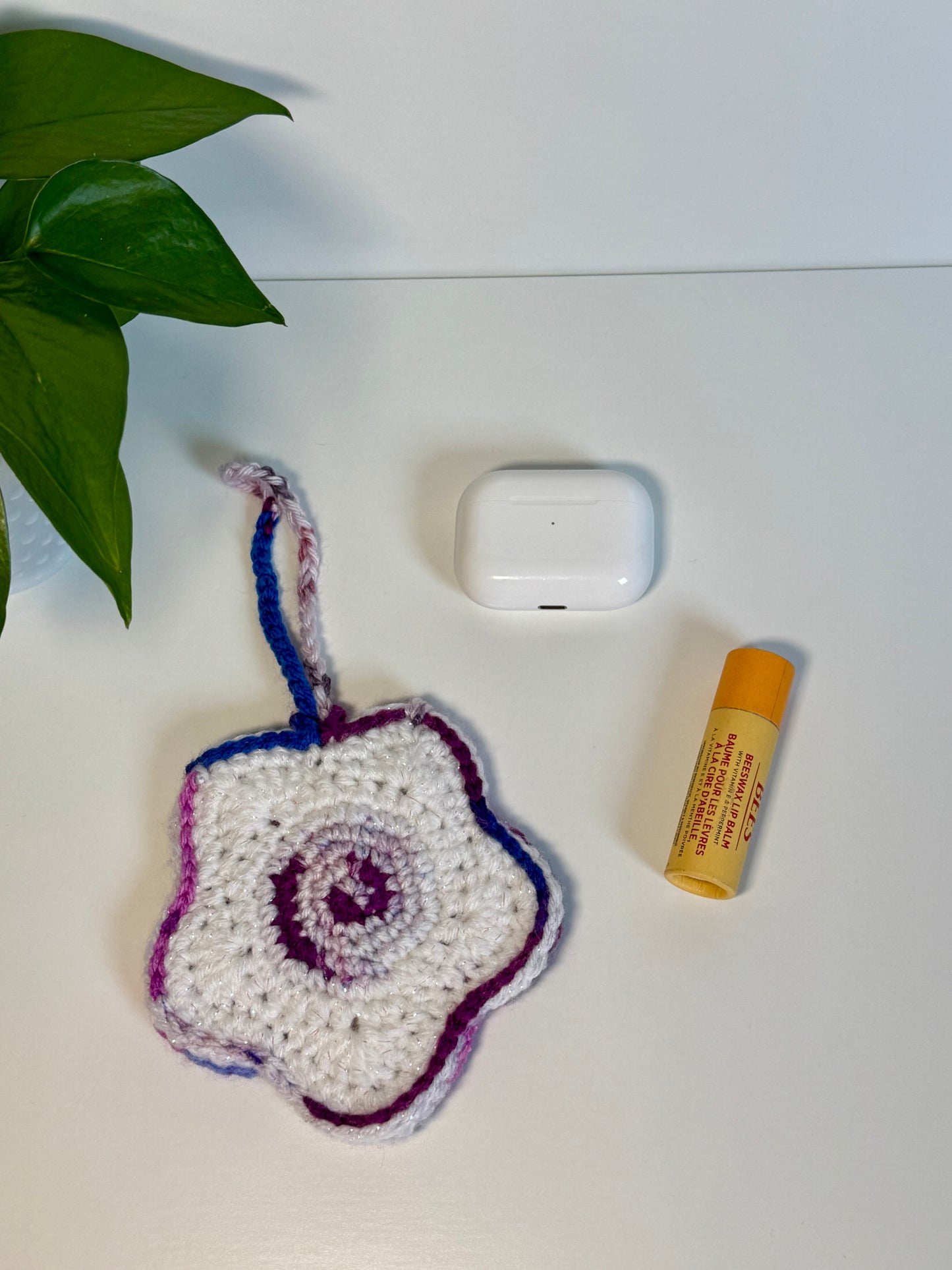 Good Vibes Crochet Pouch