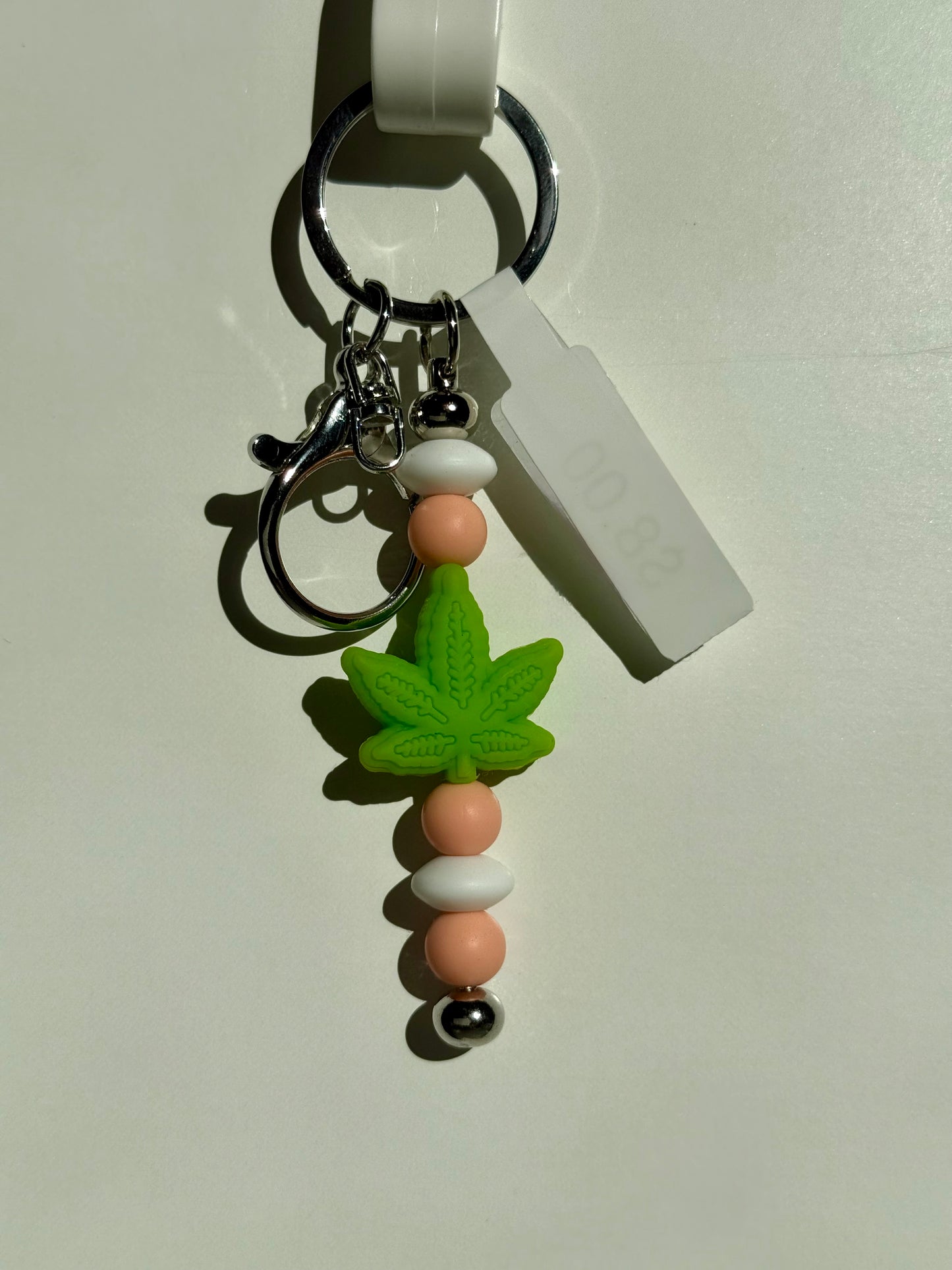 Silicone Bead Keychain