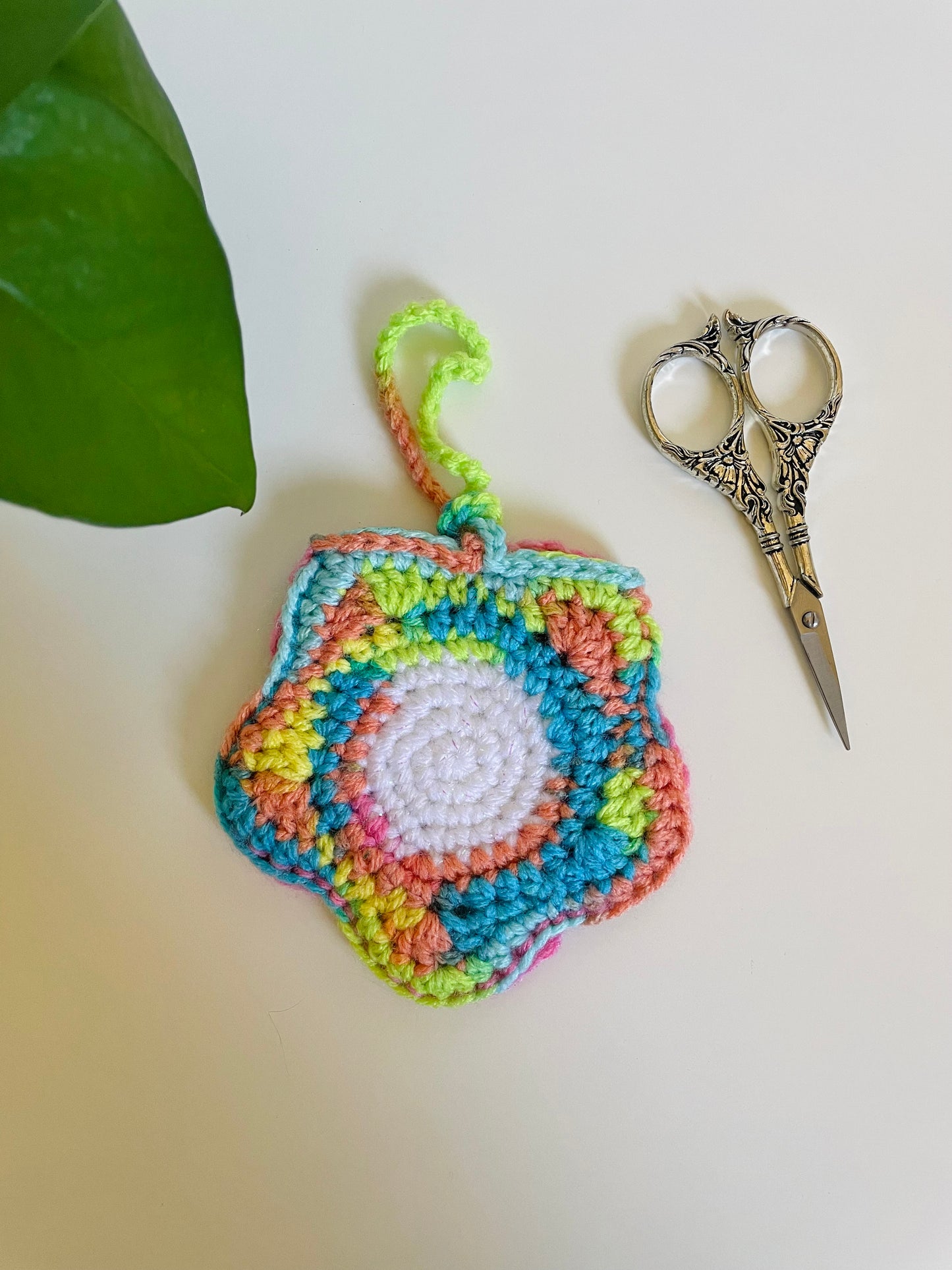 Good Vibes Crochet Pouch
