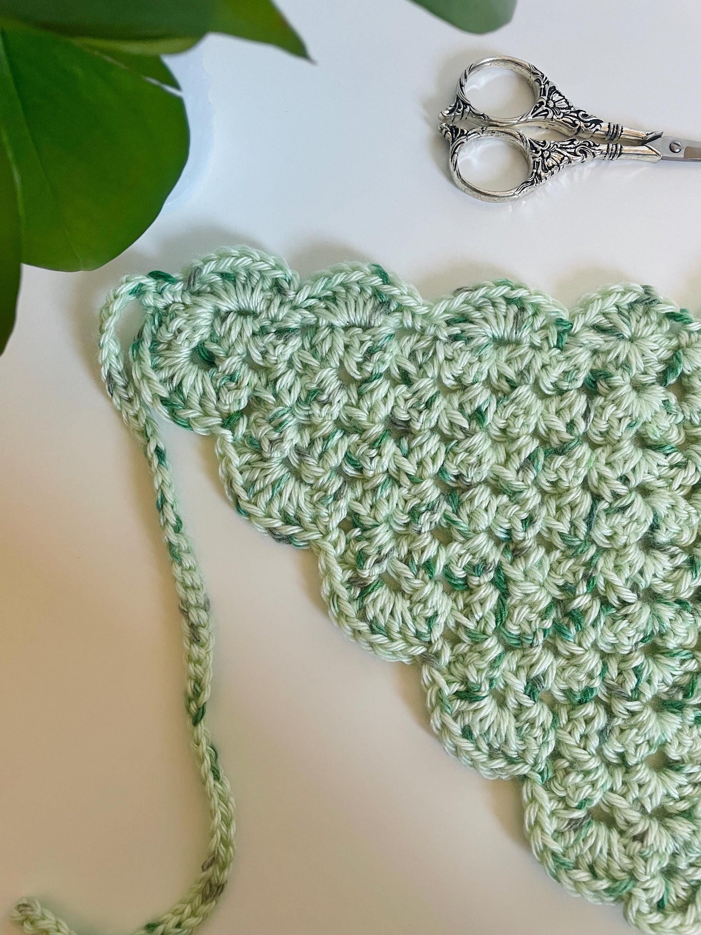Custom: Frolic Crochet Hair Bandana