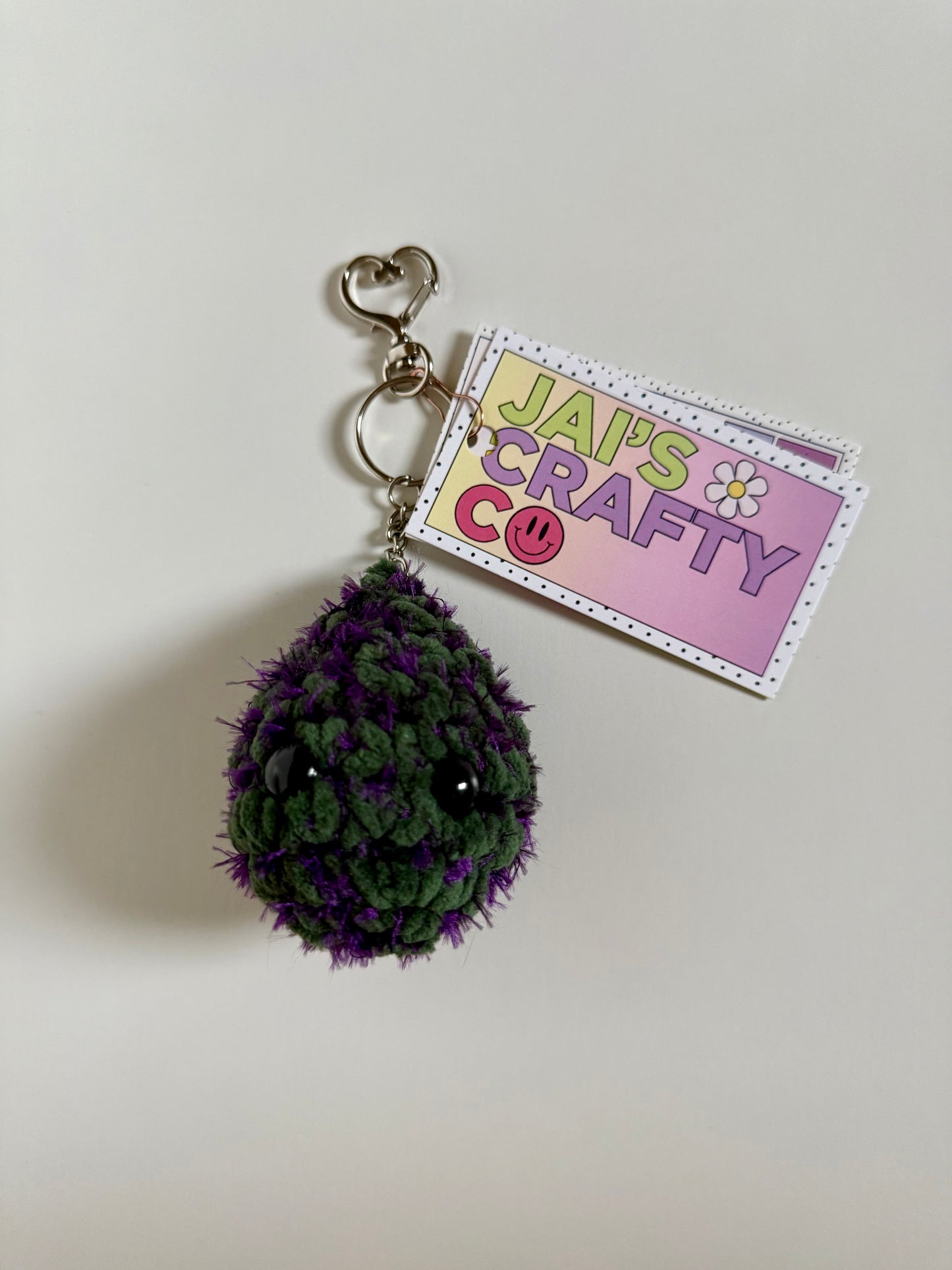 Nug Crochet Keychain