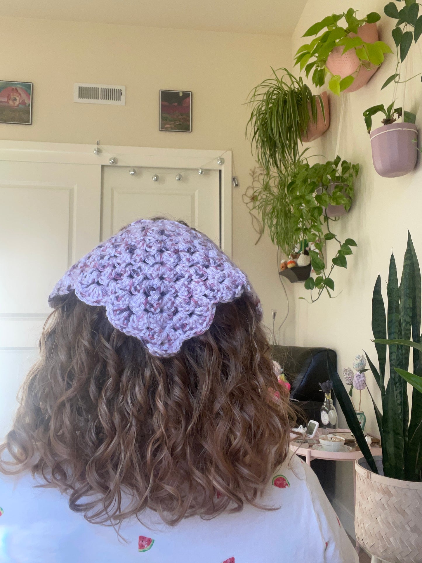 Custom: Frolic Crochet Hair Bandana