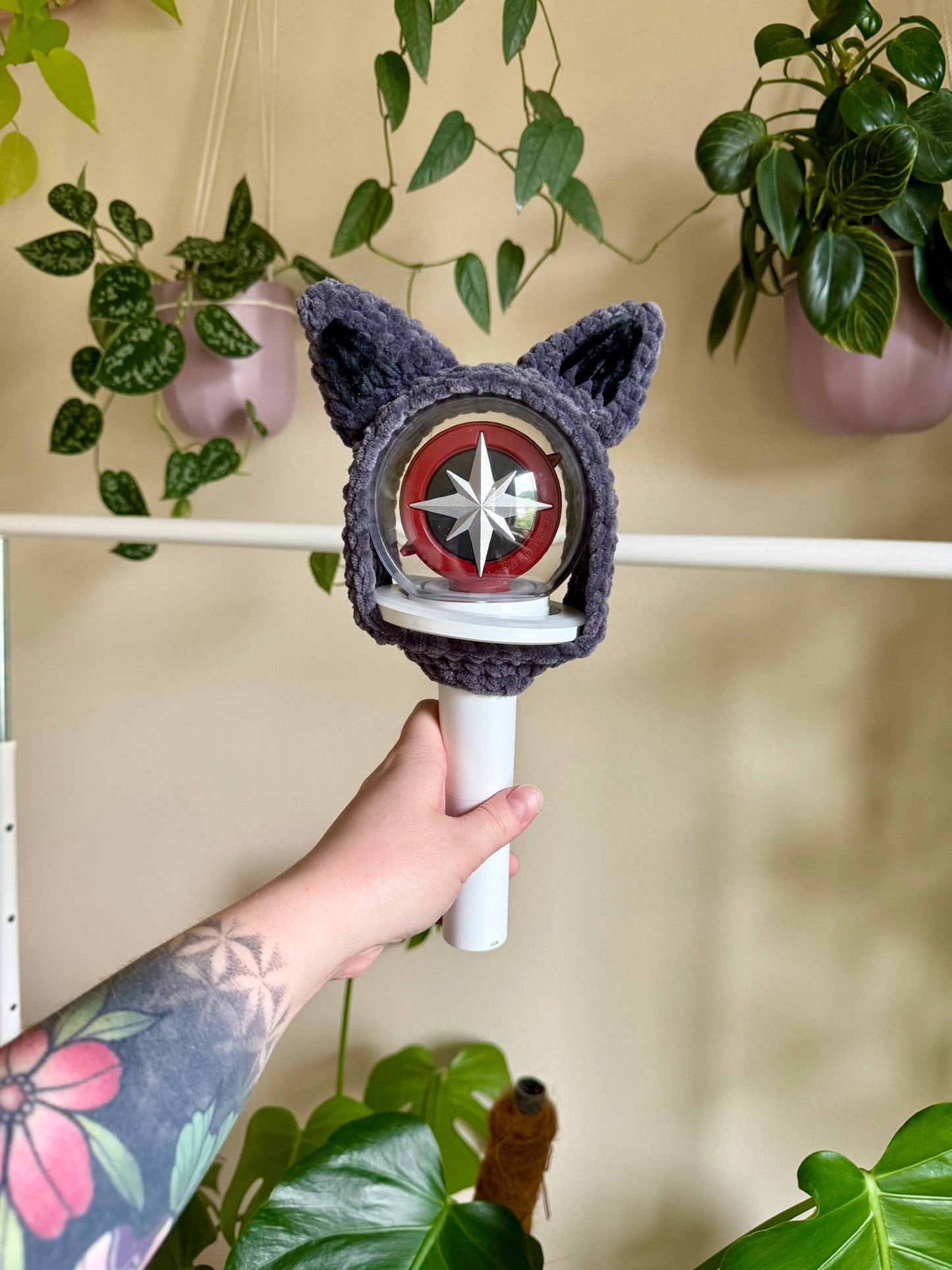 Custom: SKZOO Stray Kids Crochet Light Stick Cover