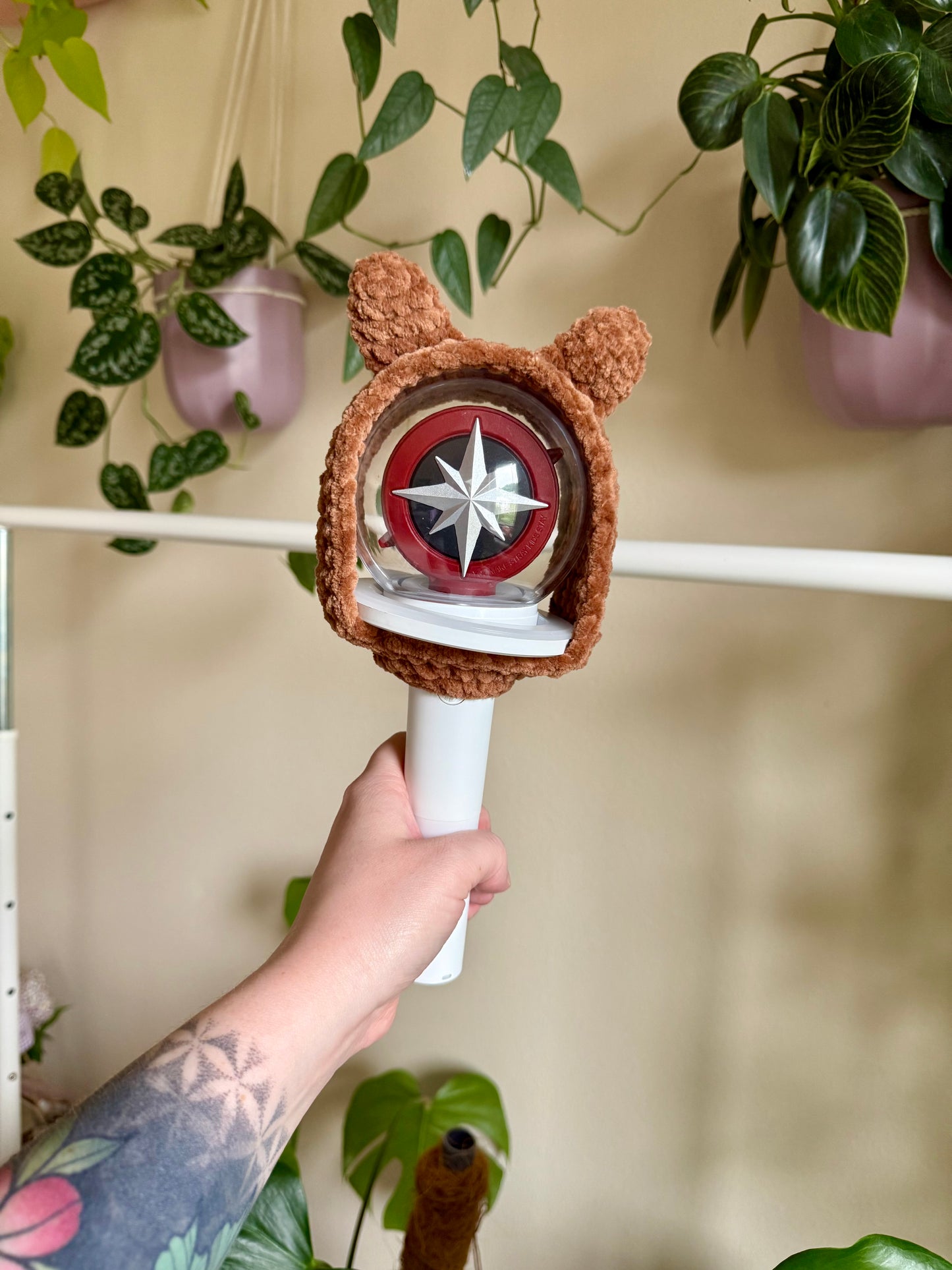 Custom: SKZOO Stray Kids Crochet Light Stick Cover
