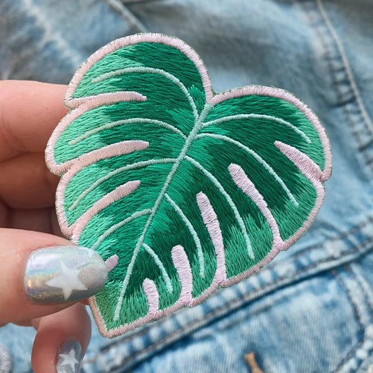 Monstera Leaf Patch