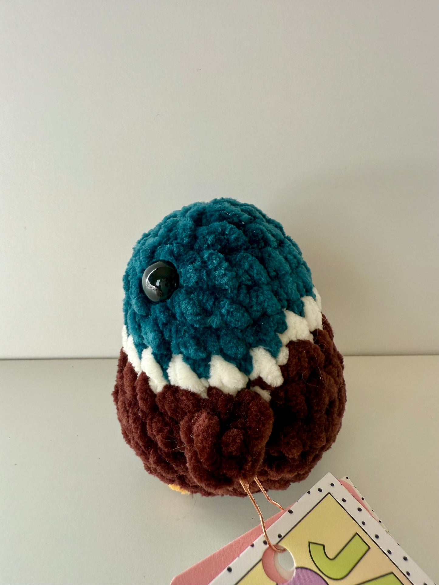 Derpy Duck Crochet Plush