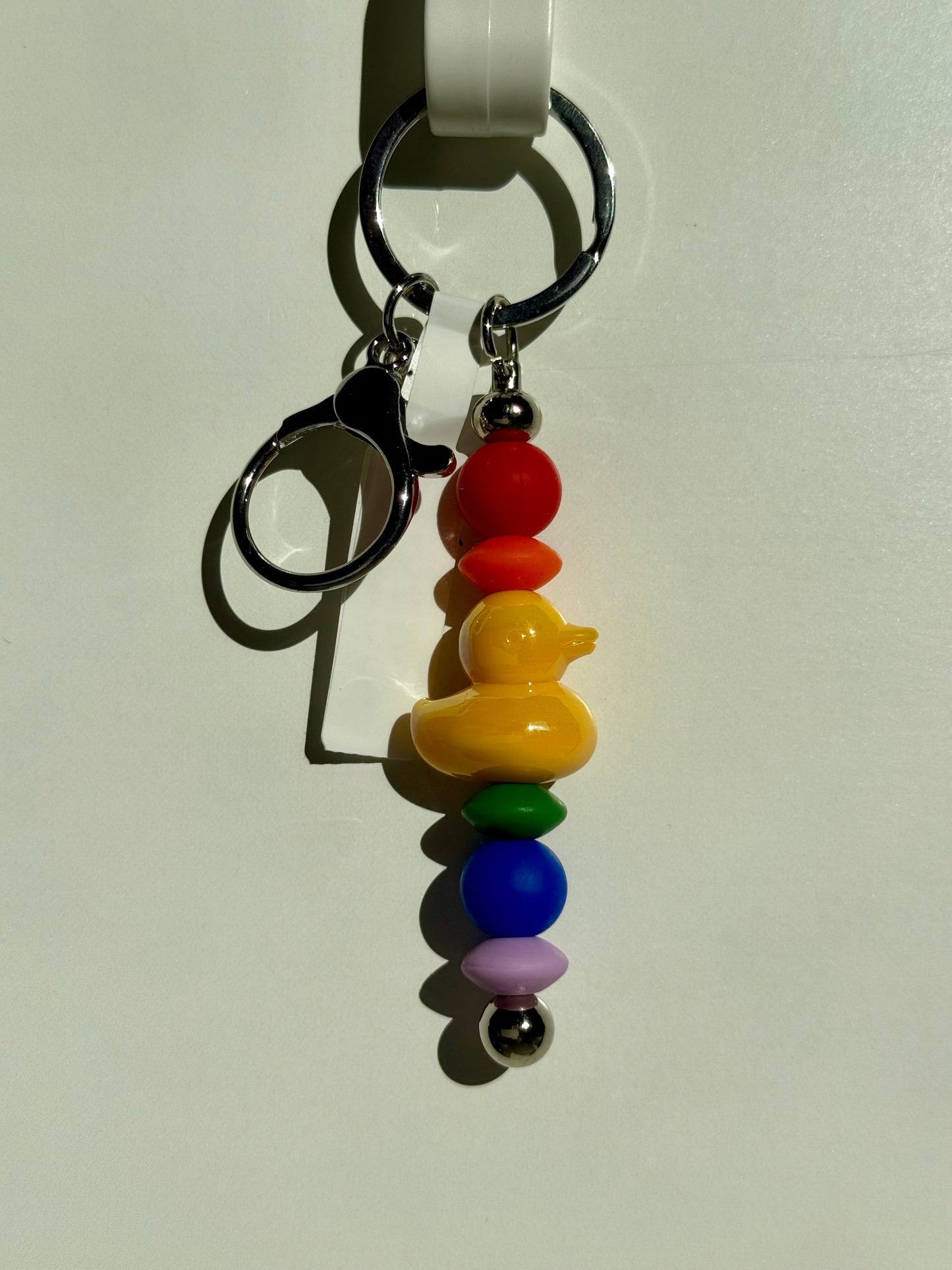 Silicone Bead Keychain