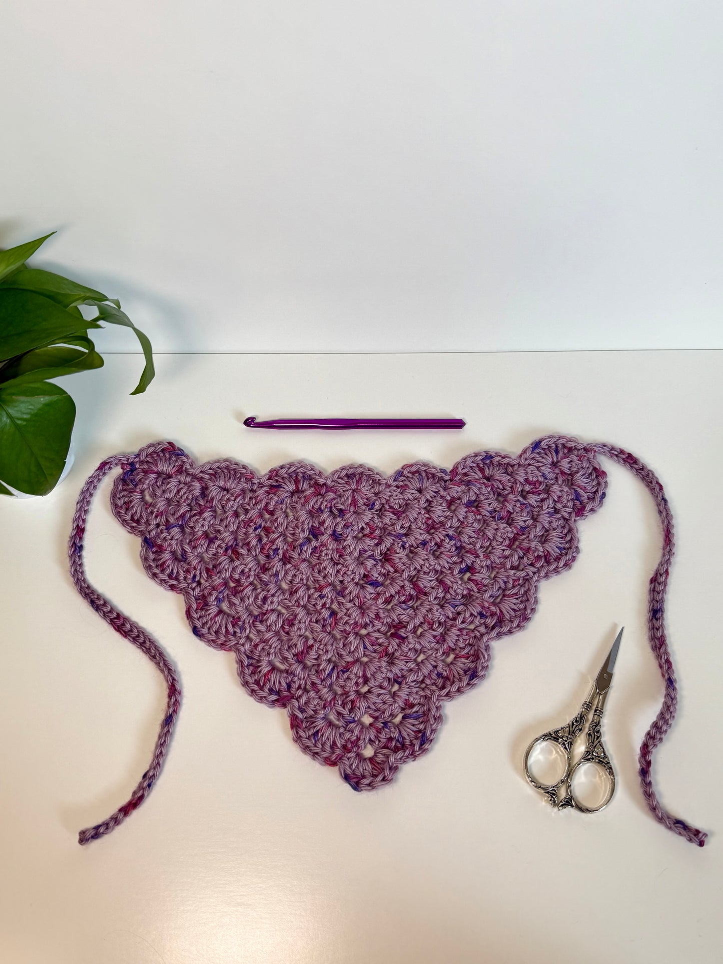 Custom: Frolic Crochet Hair Bandana