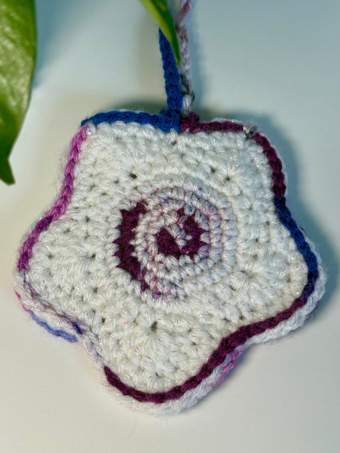 Good Vibes Crochet Pouch