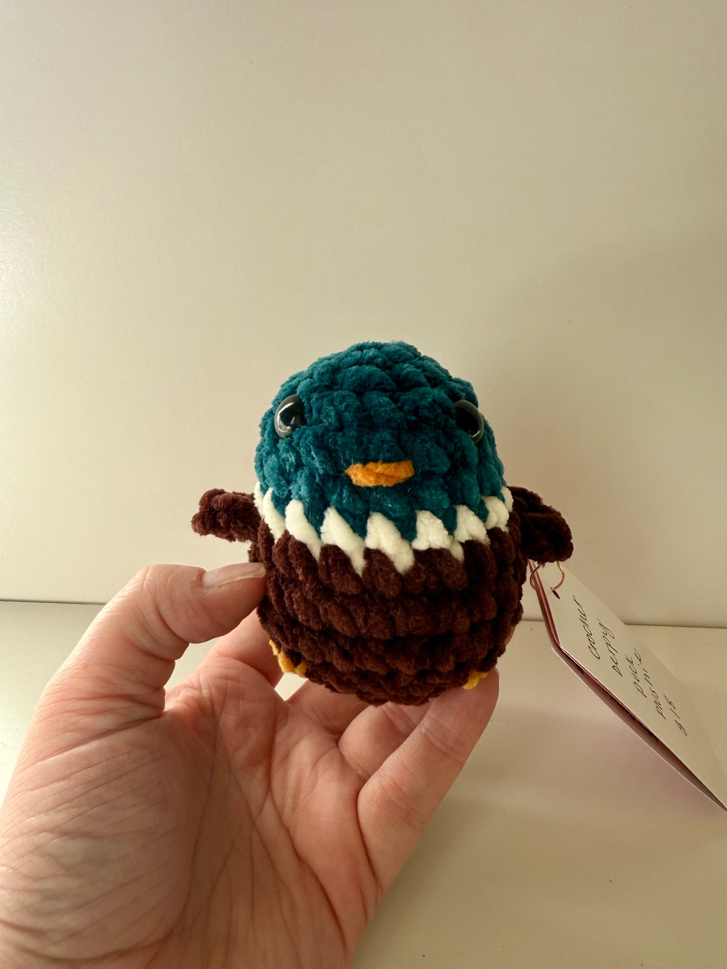 Derpy Duck Crochet Plush