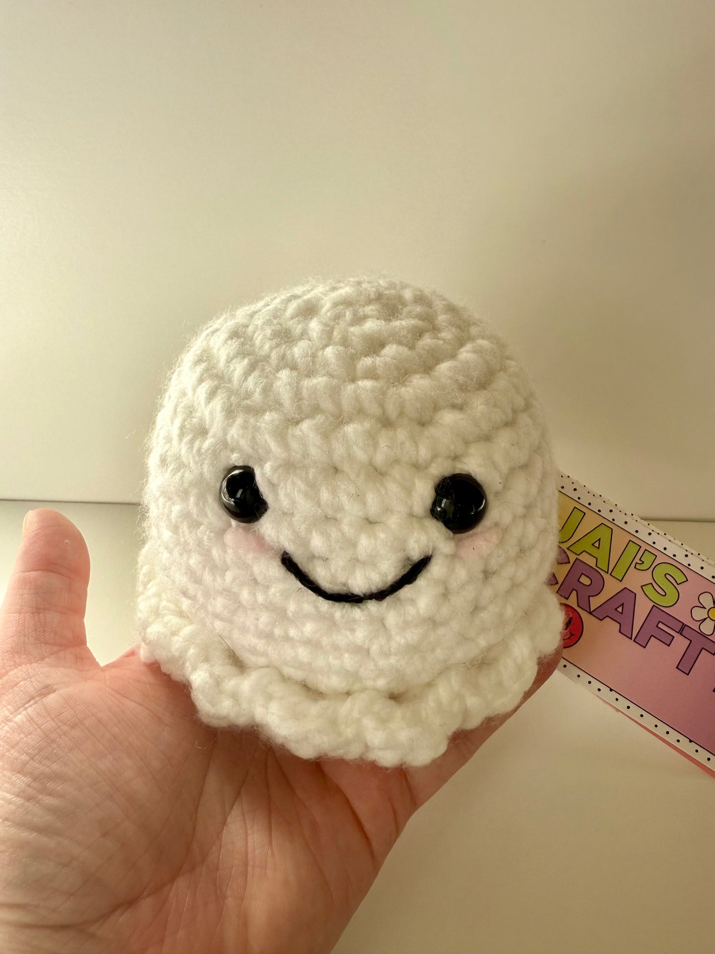 Ghost Crochet Plush
