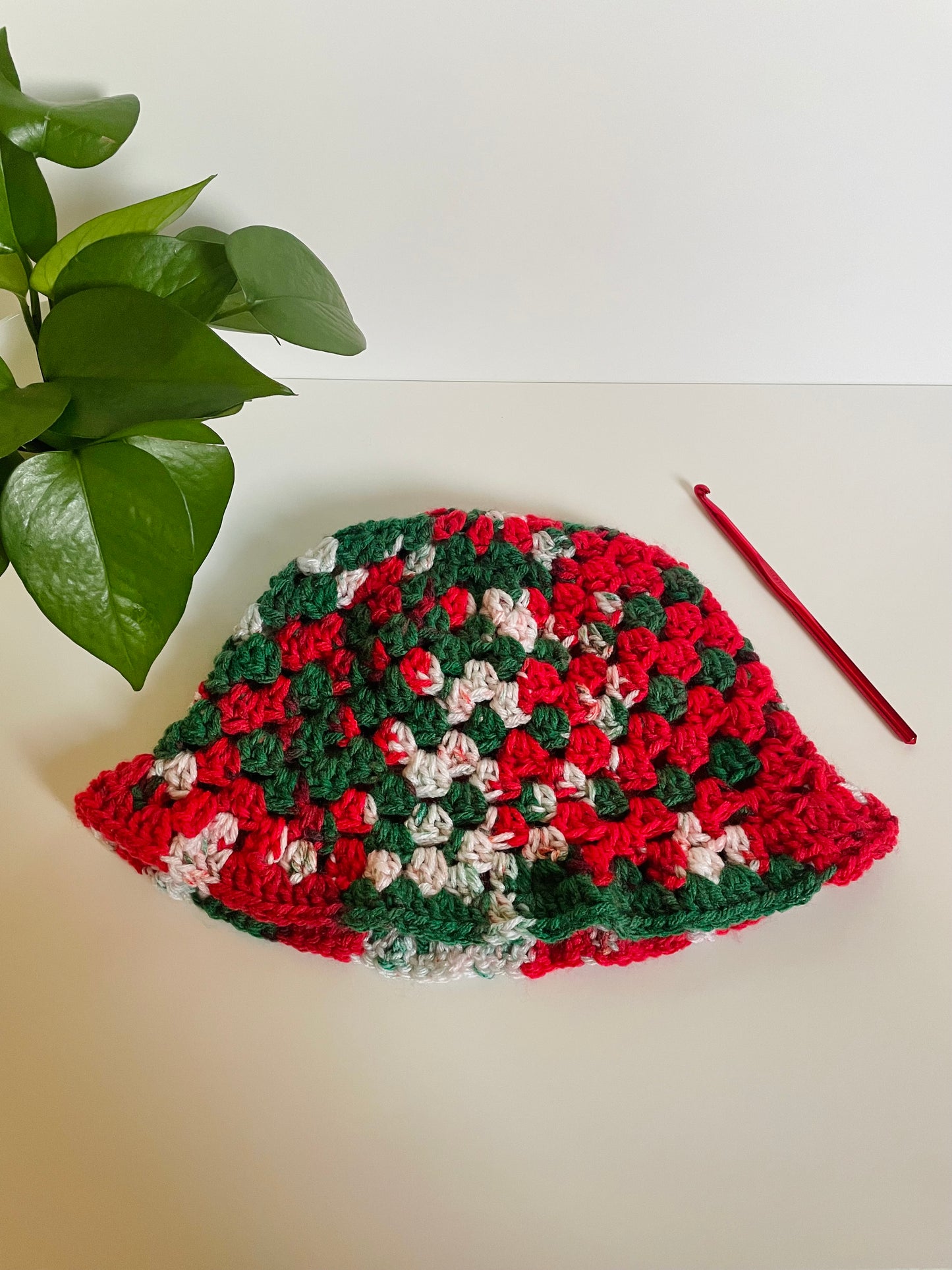 Custom: Granny Stitch Crochet Bucket Hat