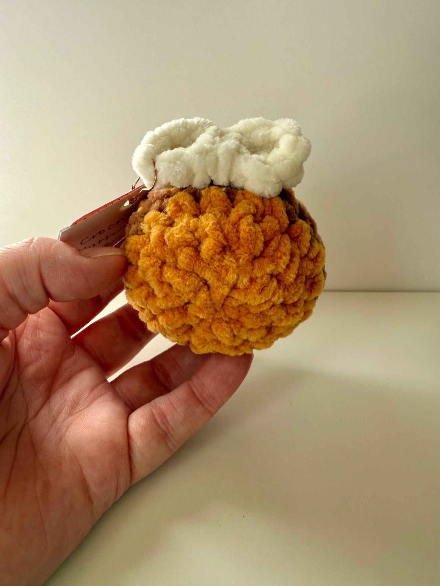 Butterbeer Bee Crochet Plush