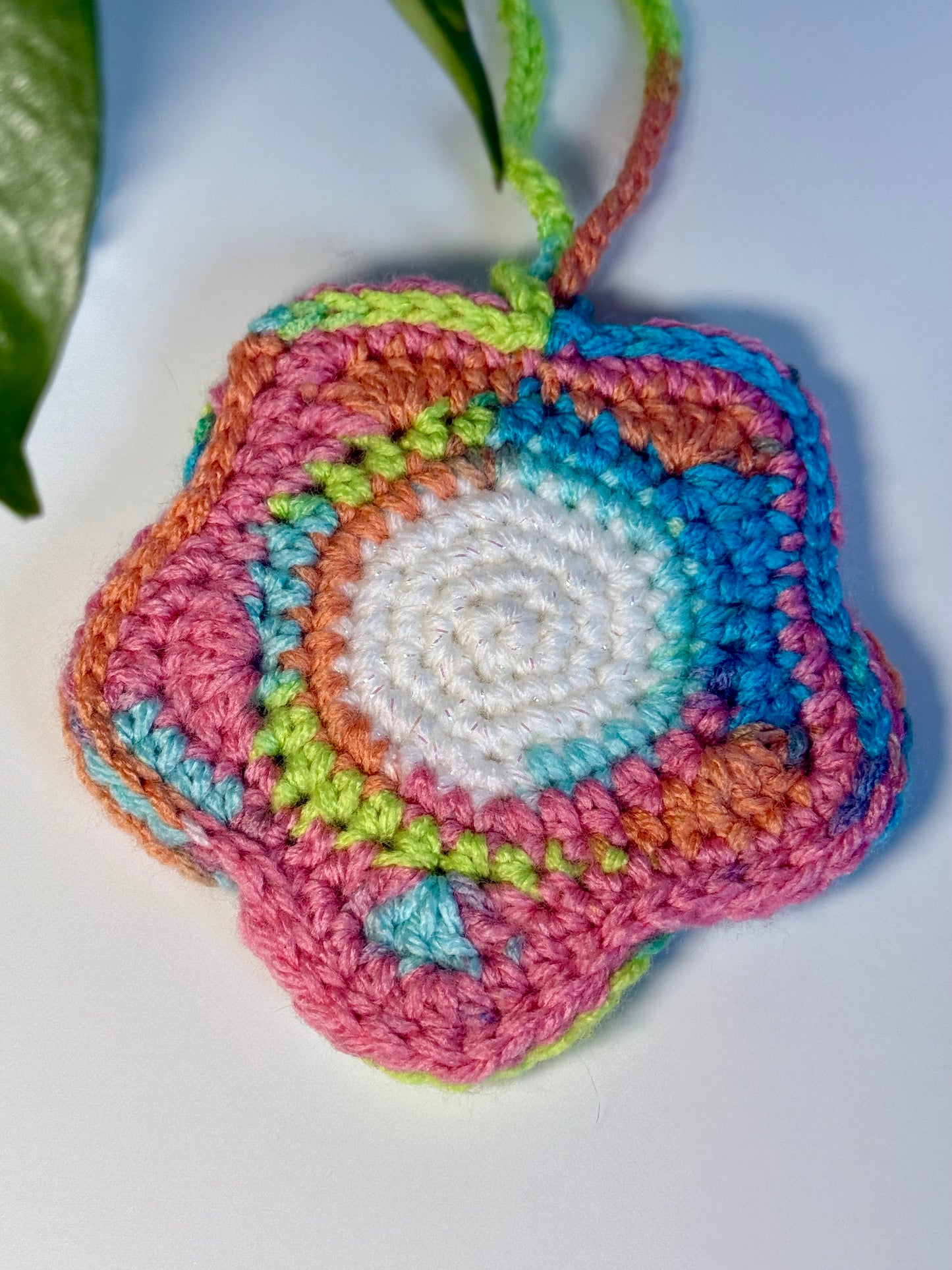 Good Vibes Crochet Pouch