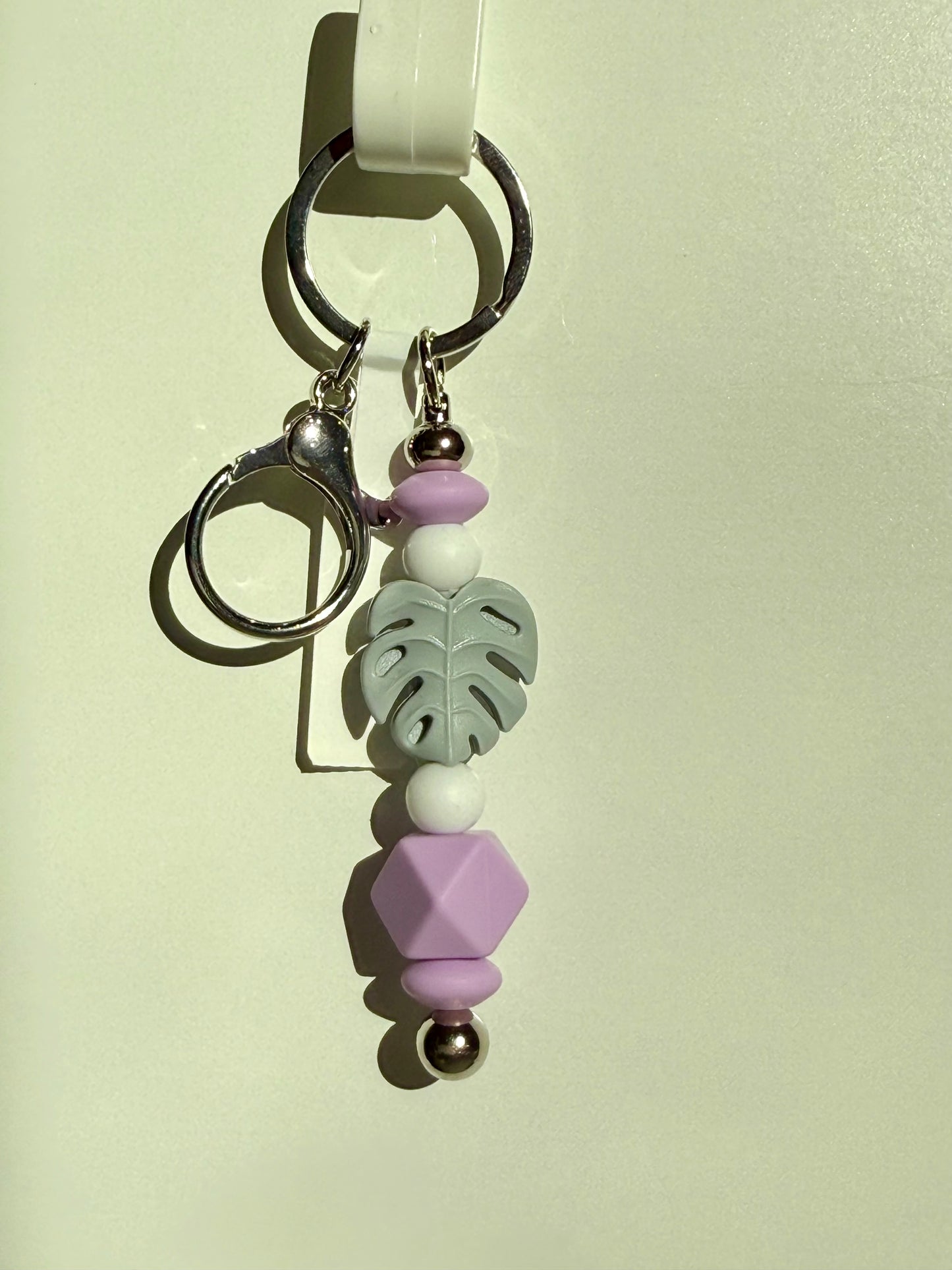 Silicone Bead Keychain