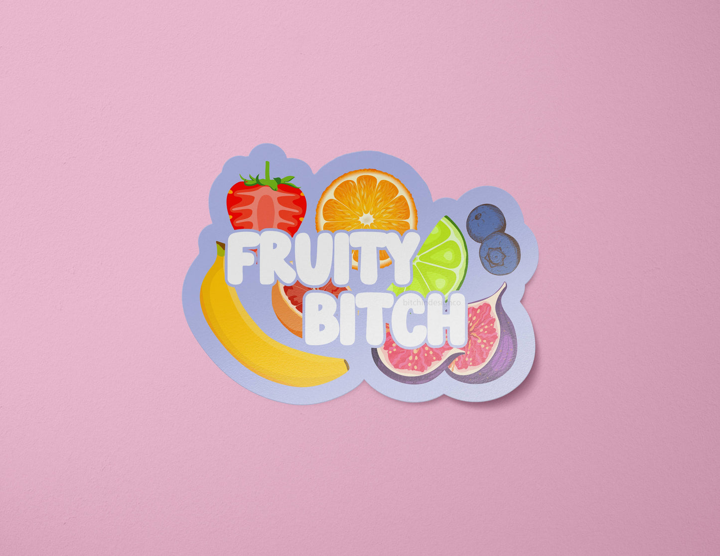 Fruity Bitch LGBTQ Sticker