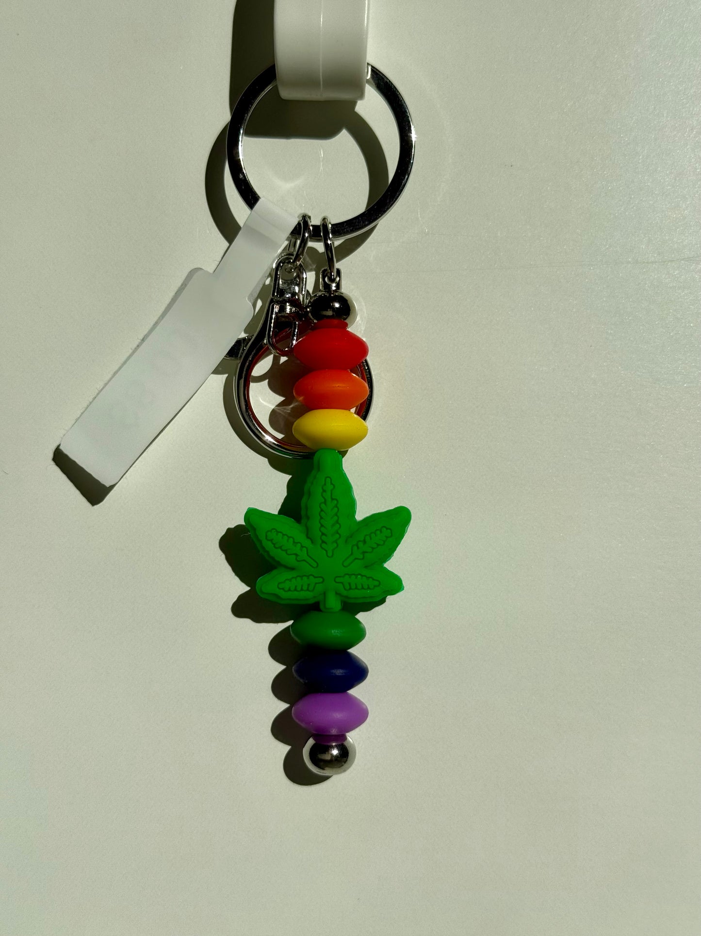 Silicone Bead Keychain