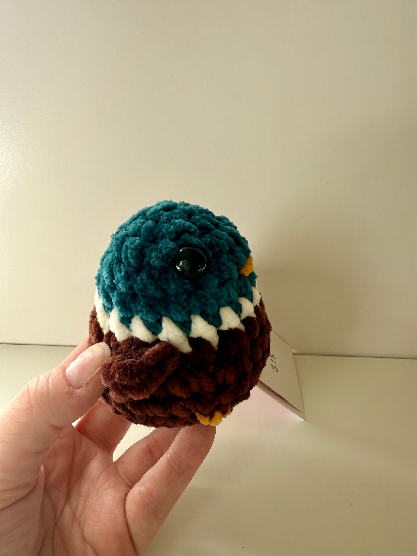 Derpy Duck Crochet Plush