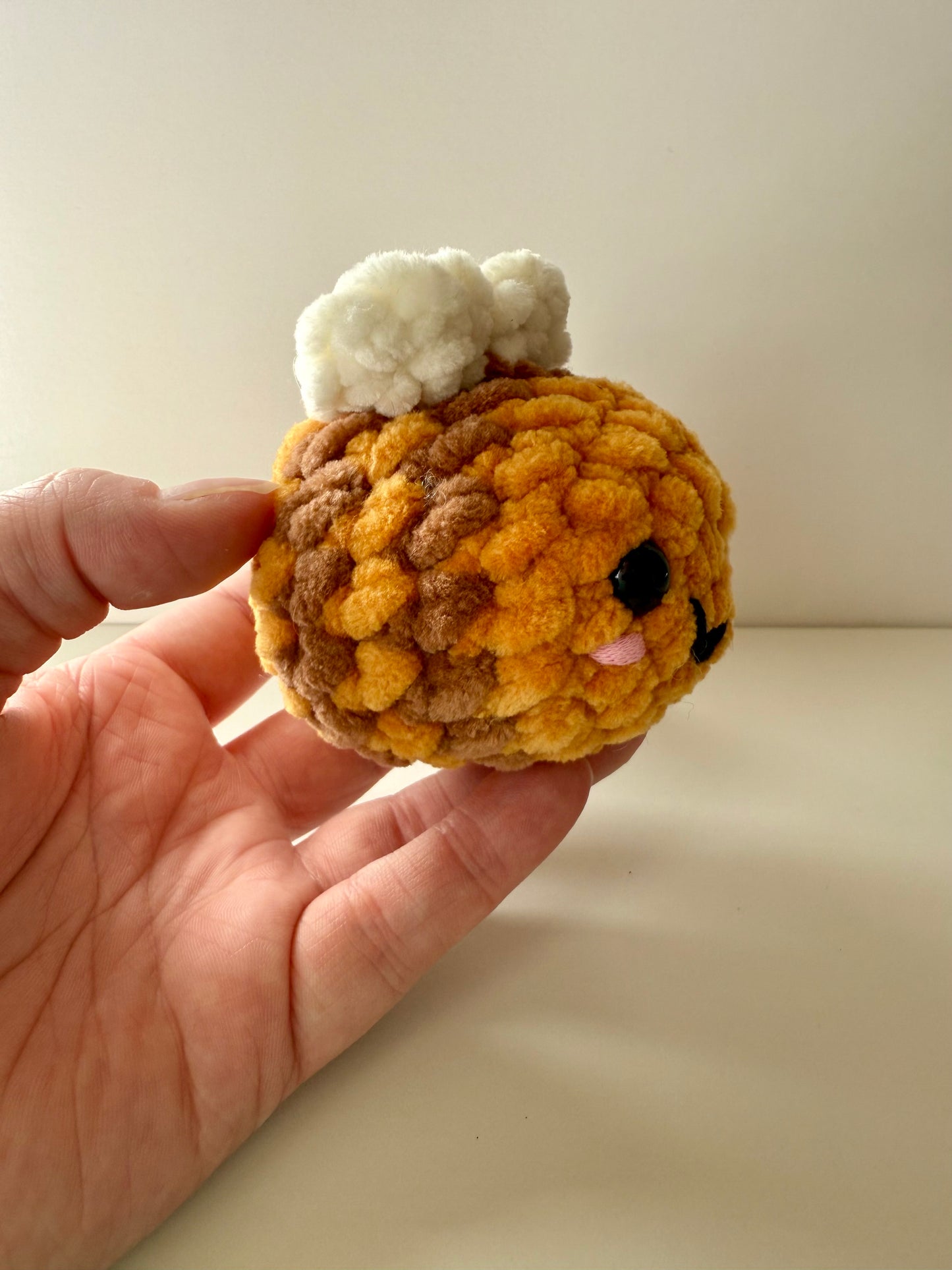 Butterbeer Bee Crochet Plush