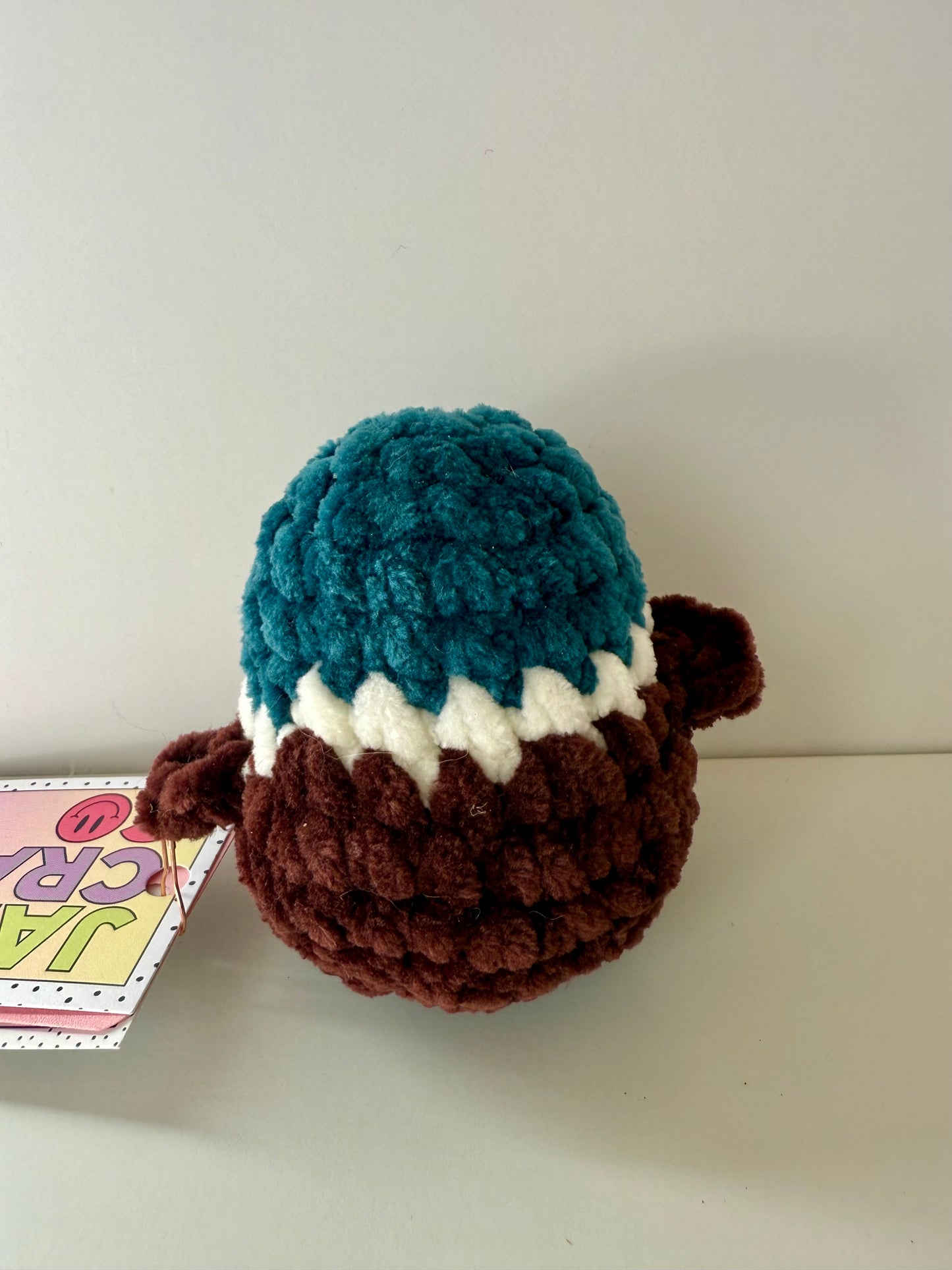 Derpy Duck Crochet Plush