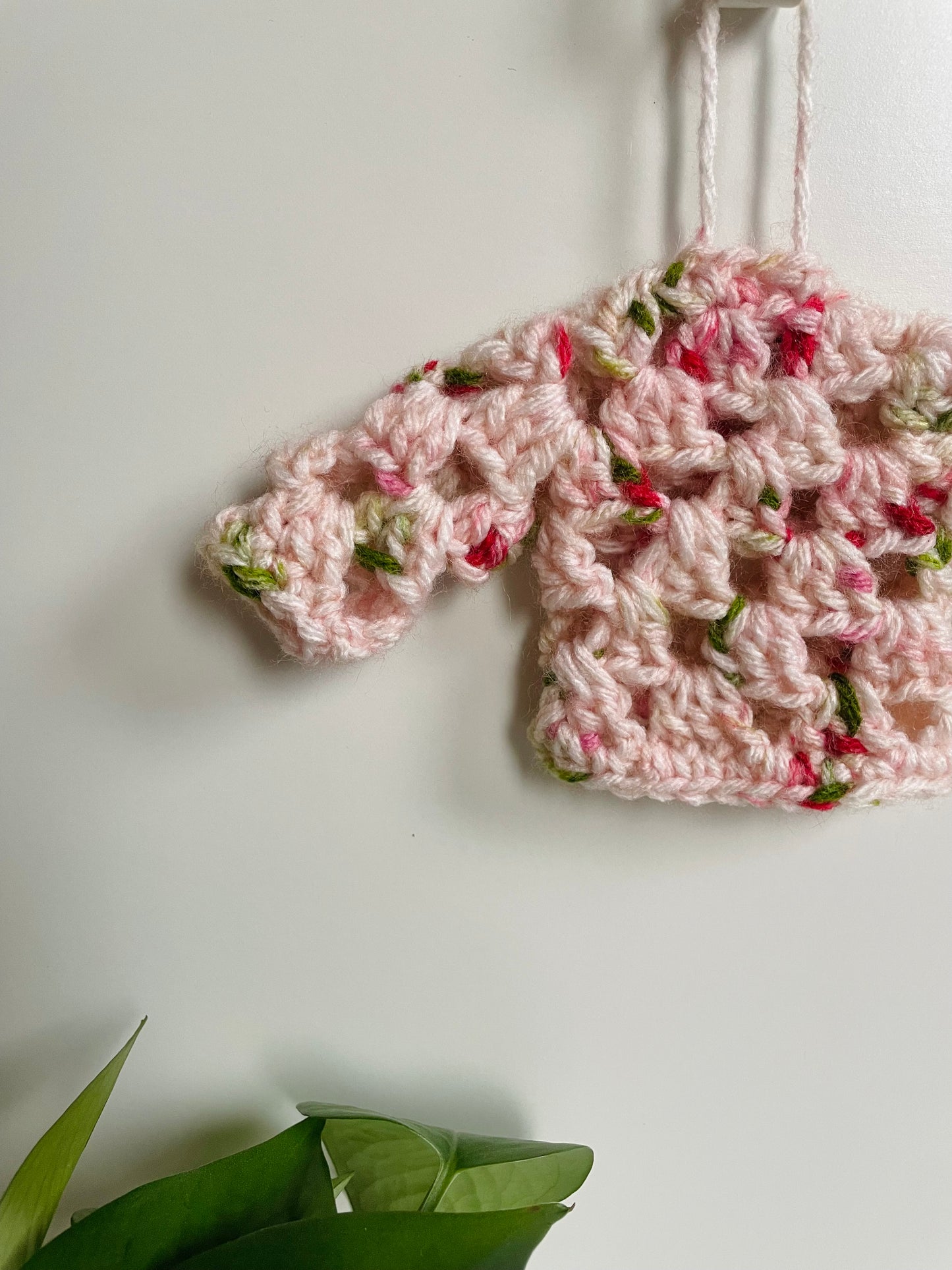 Mini Sweater Crochet Ornament
