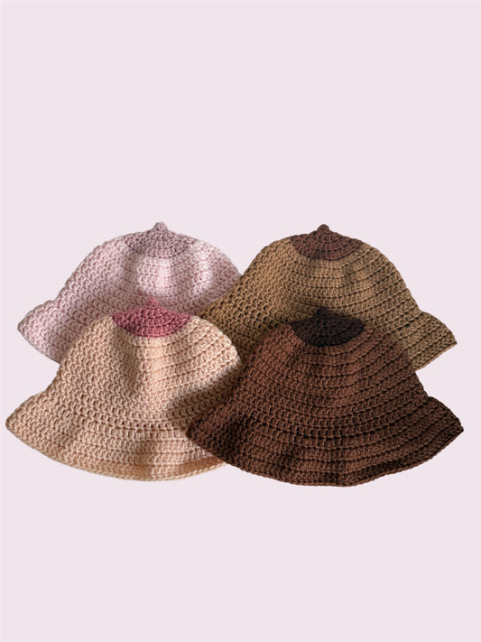 Boob Crochet Bucket Hat