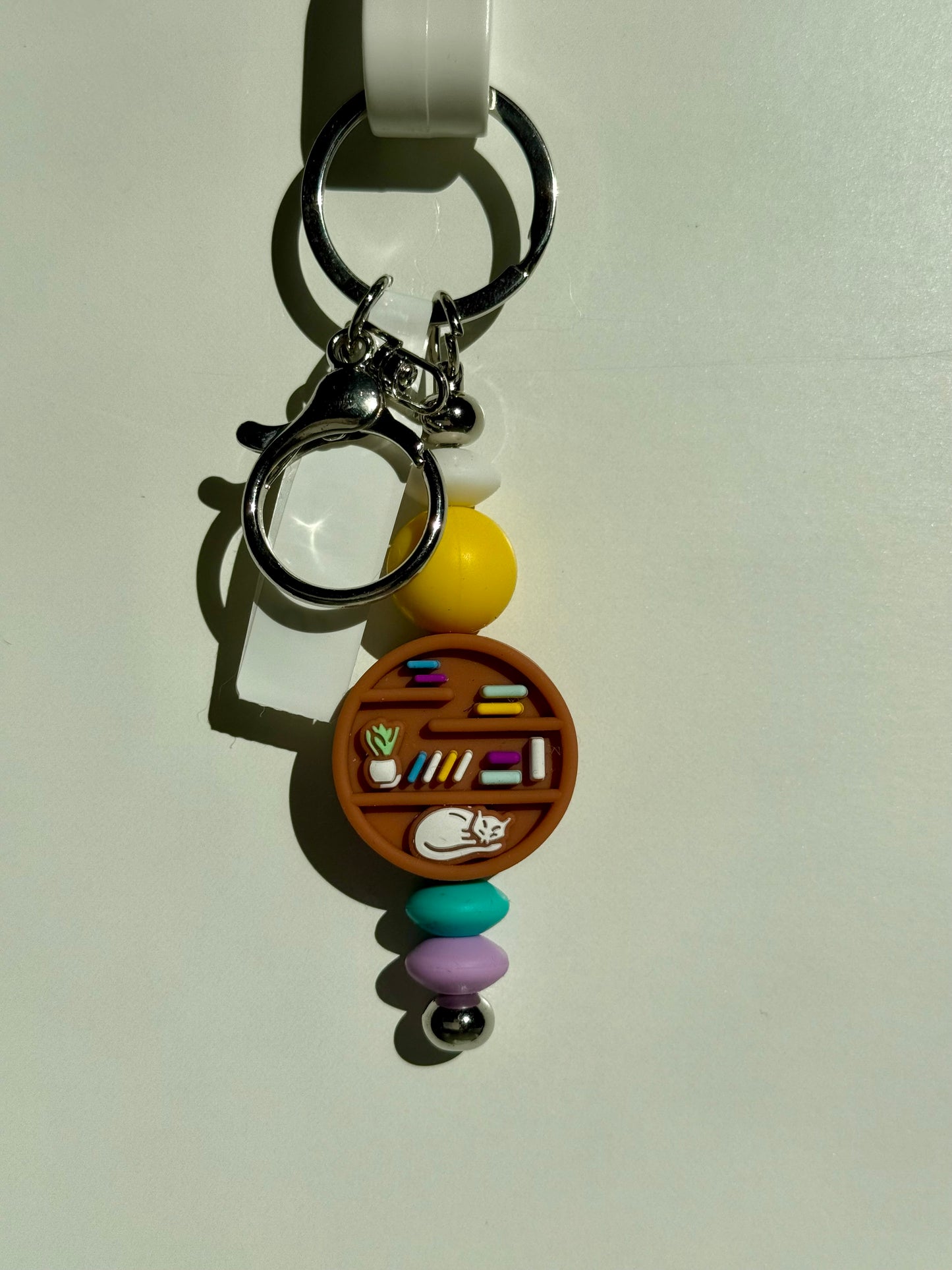 Silicone Bead Keychain