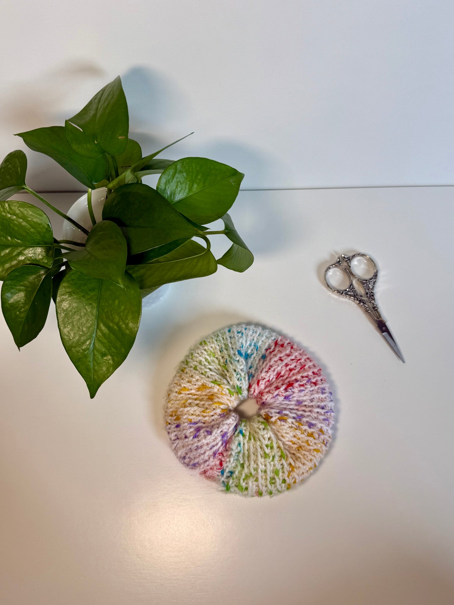 Spirited Crochet Scrunchie