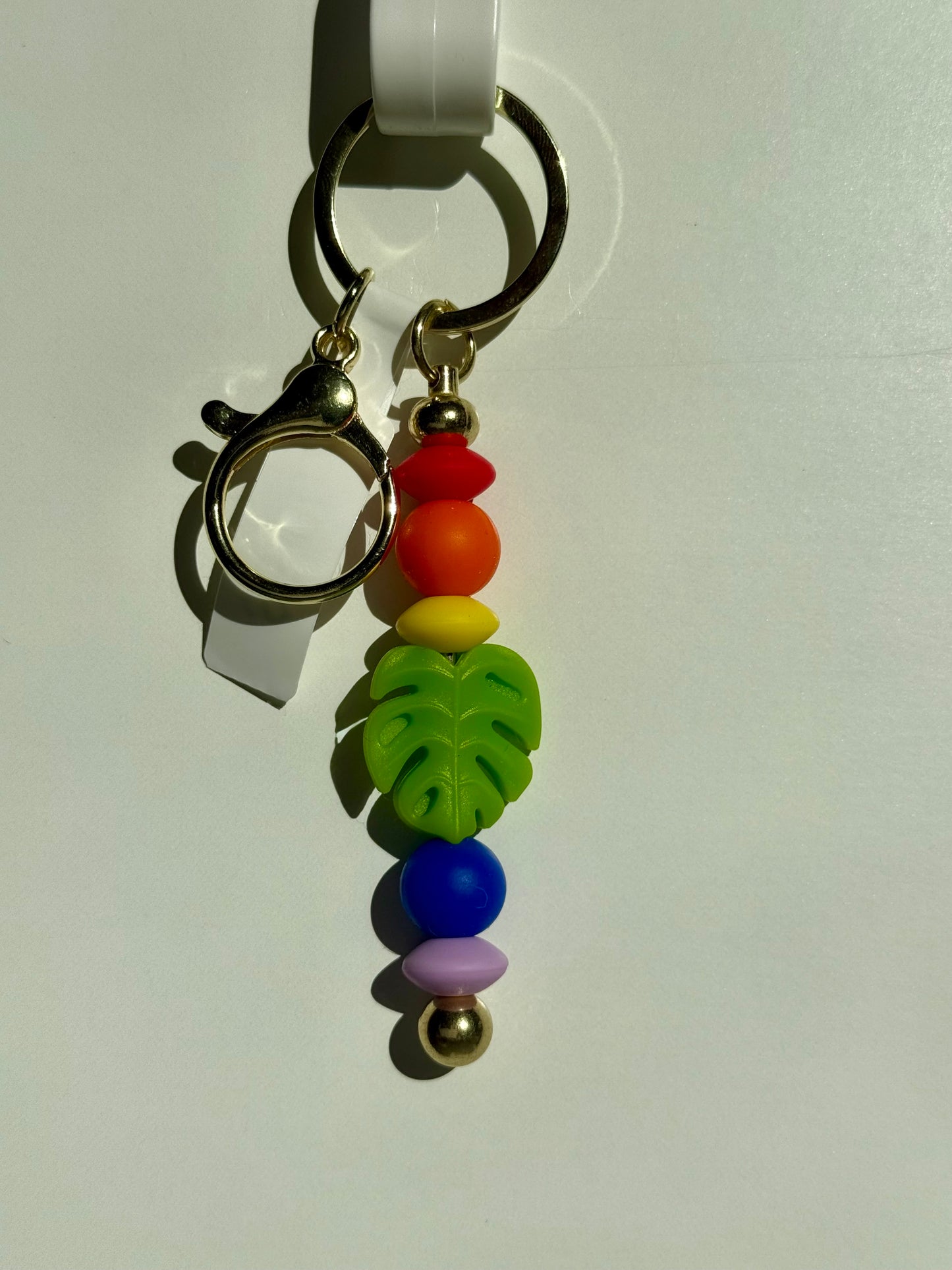 Silicone Bead Keychain