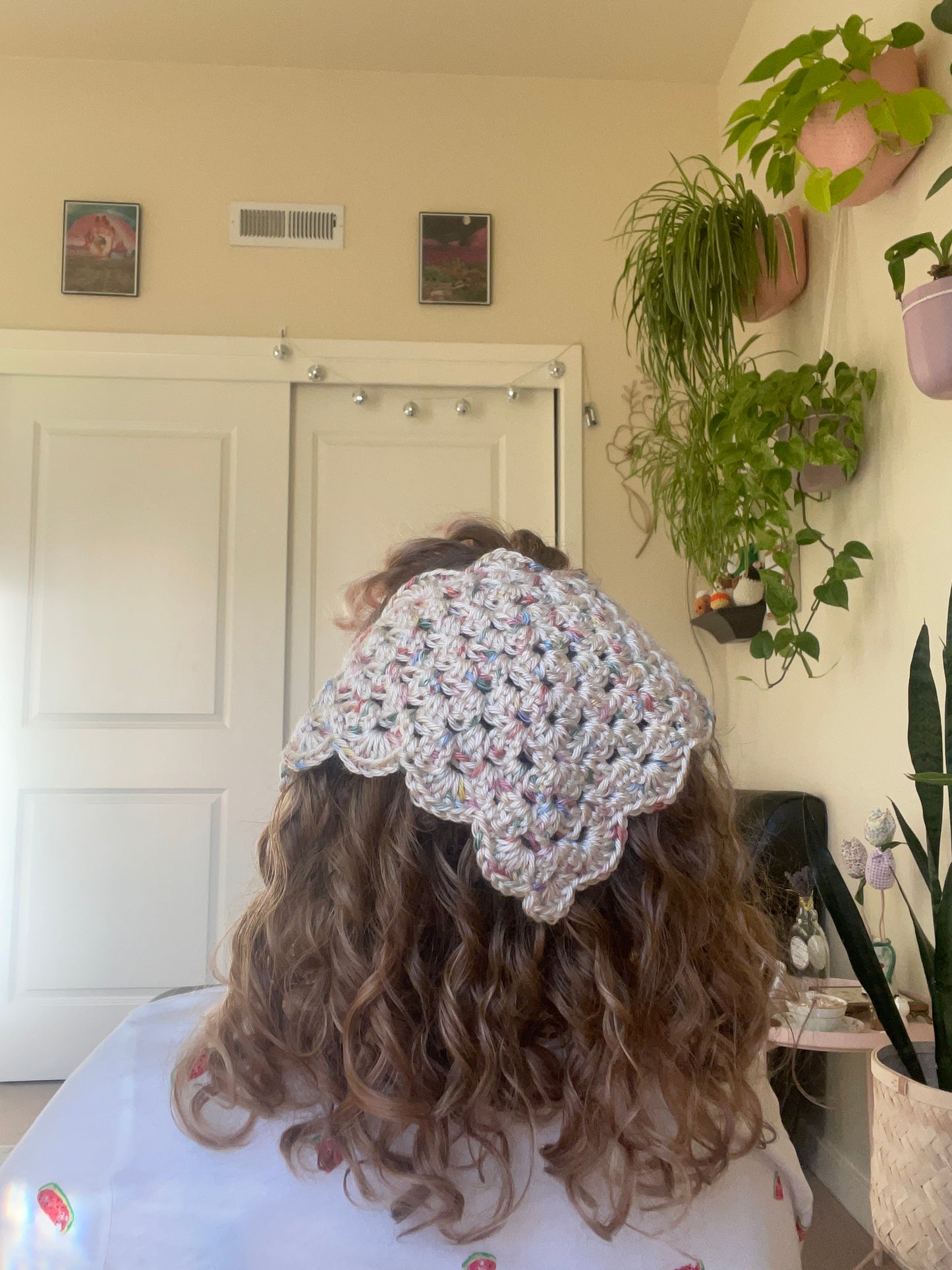 Custom: Frolic Crochet Hair Bandana