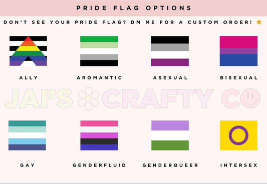 Custom: Pride Flag Crochet Hair Bandana