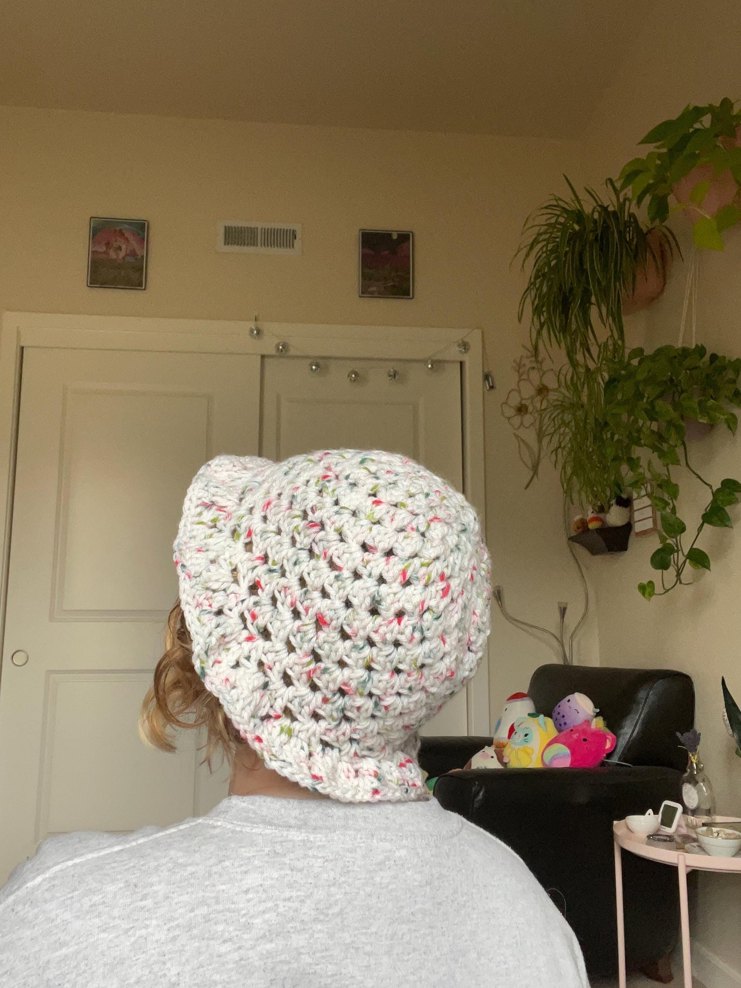 Custom: Granny Stitch Crochet Bucket Hat