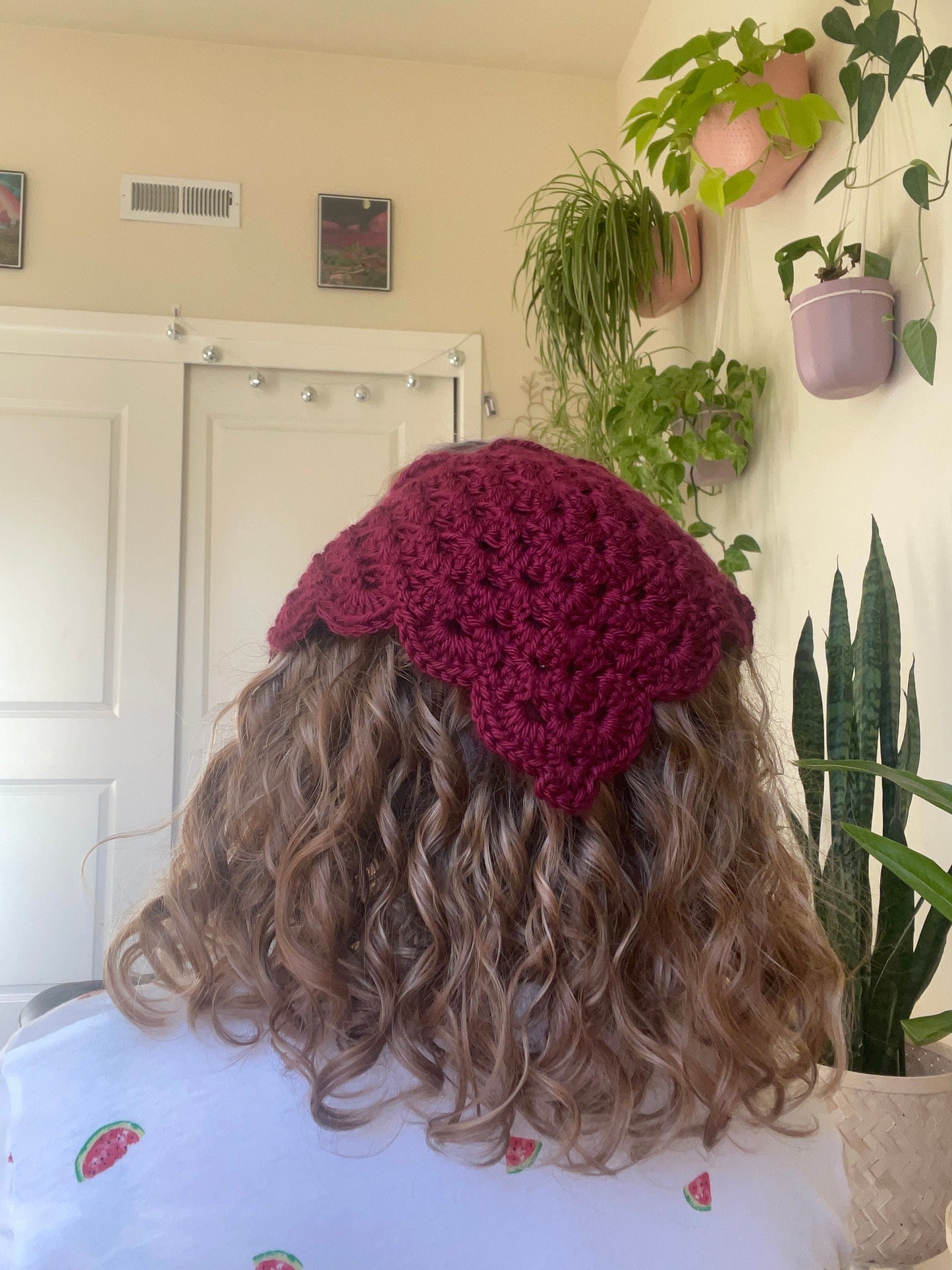 Custom: Frolic Crochet Hair Bandana