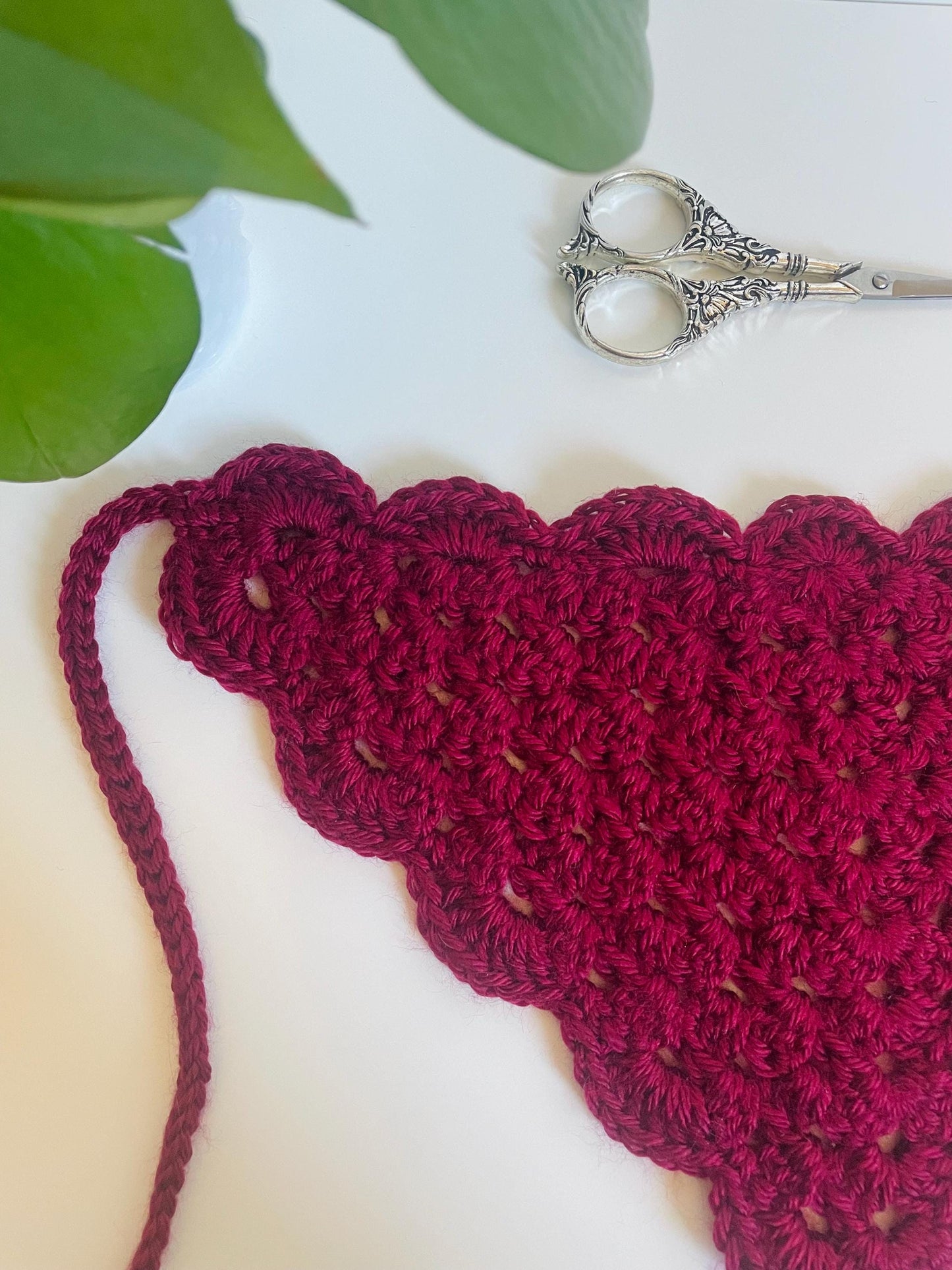 Custom: Frolic Crochet Hair Bandana
