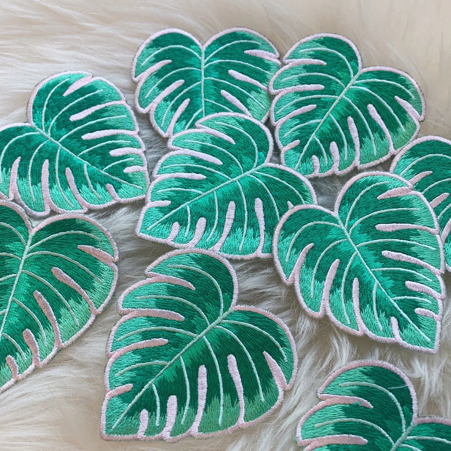 Monstera Leaf Patch