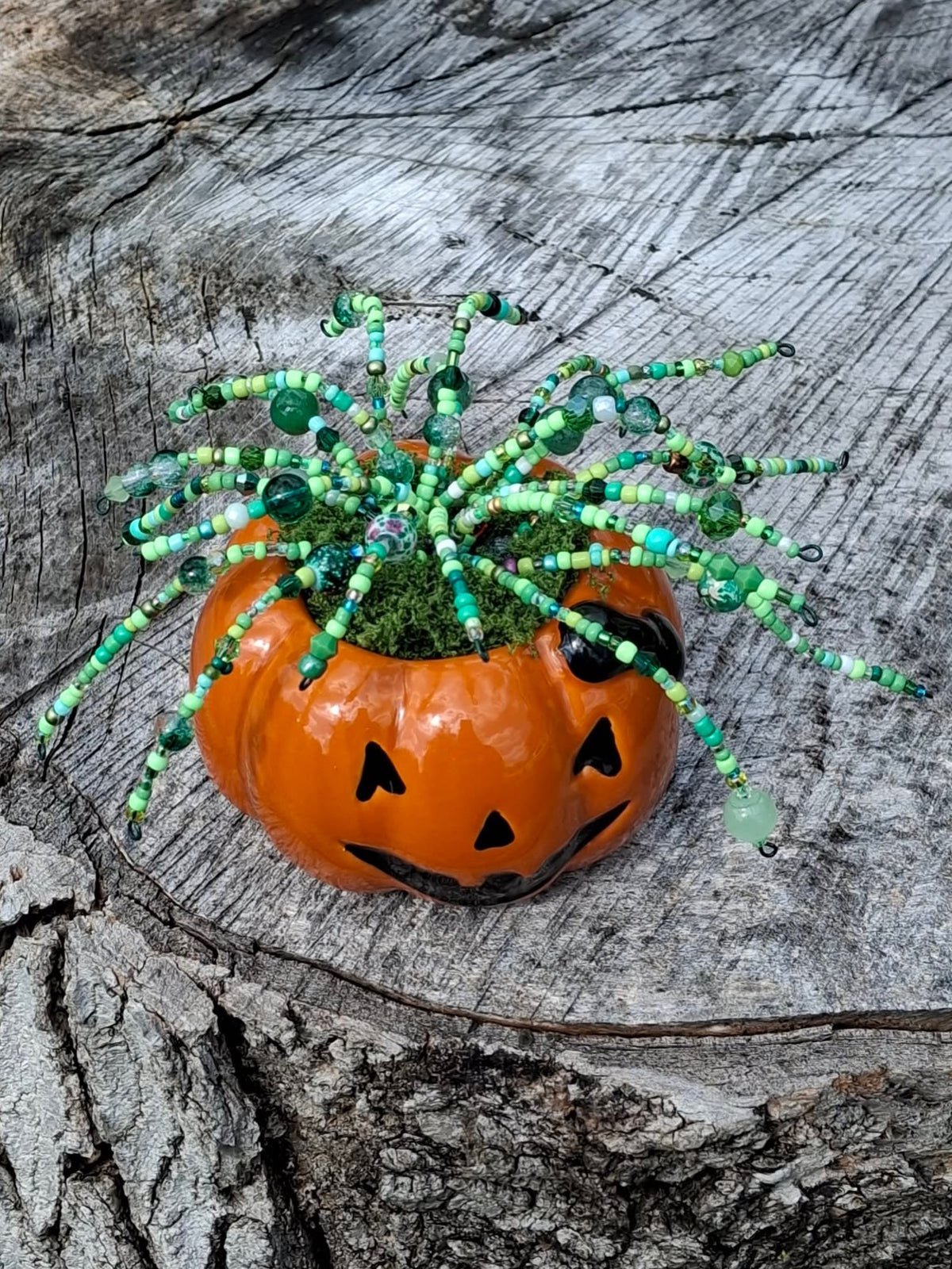 Halloween Beaded Plant