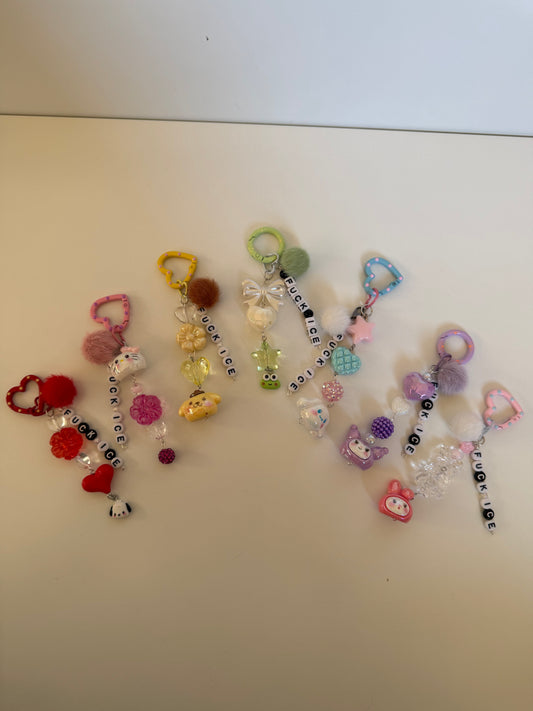 Sanrio Fuck Ice Keychain