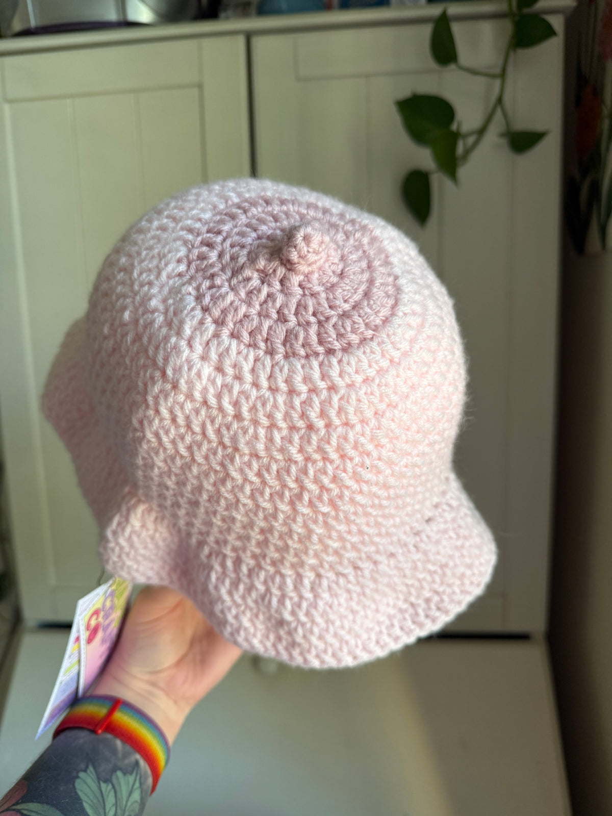 Boob Crochet Bucket Hat