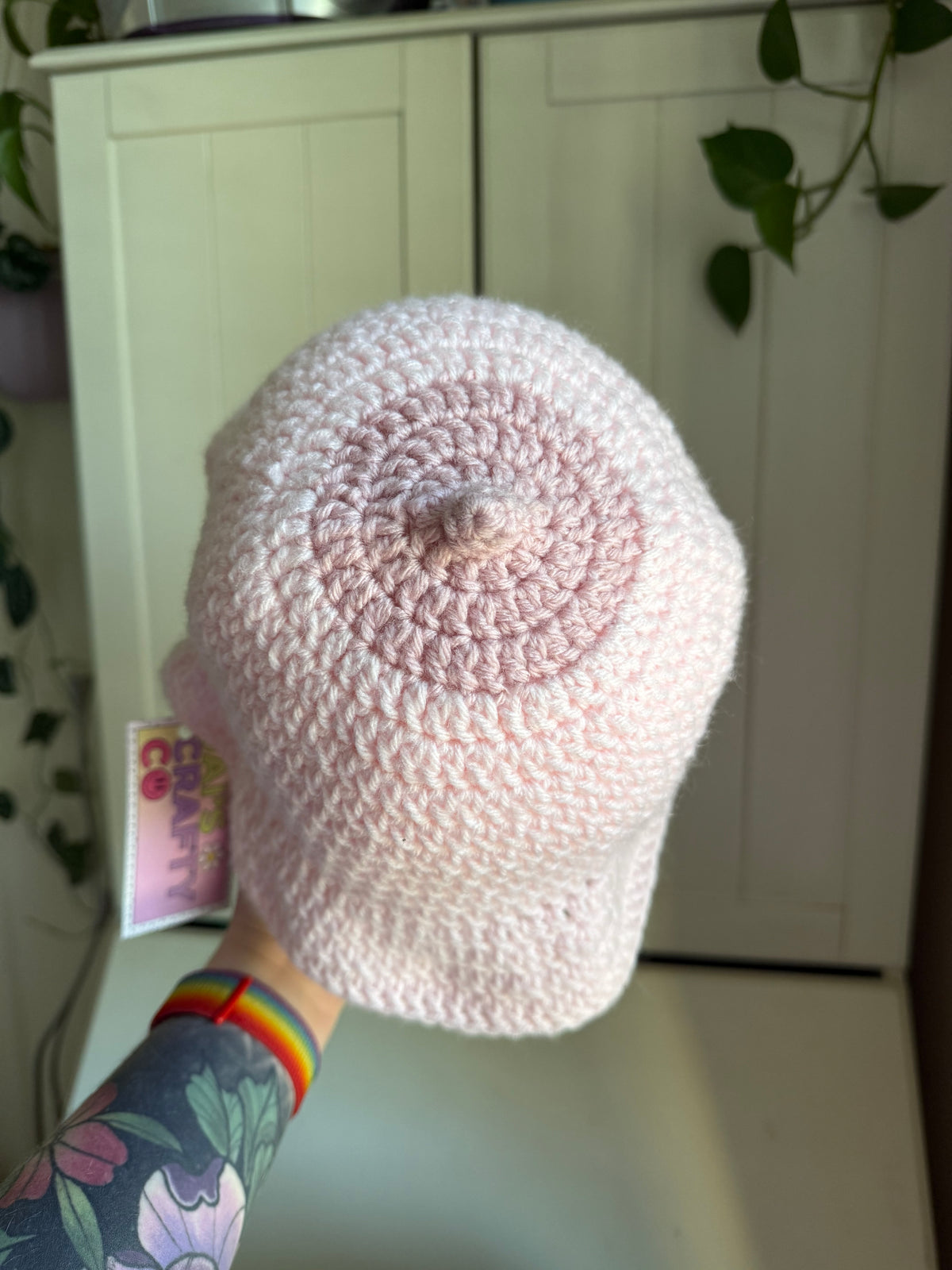 Boob Crochet Bucket Hat