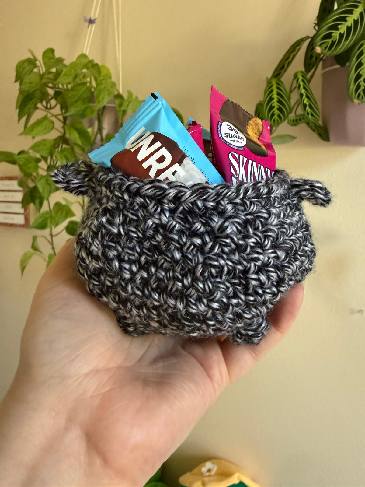 Mini Crochet Cauldron