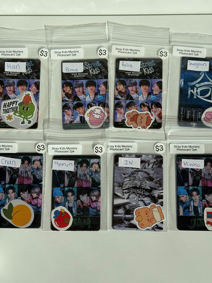 Stray Kids Mystery Photocard 2 Pack