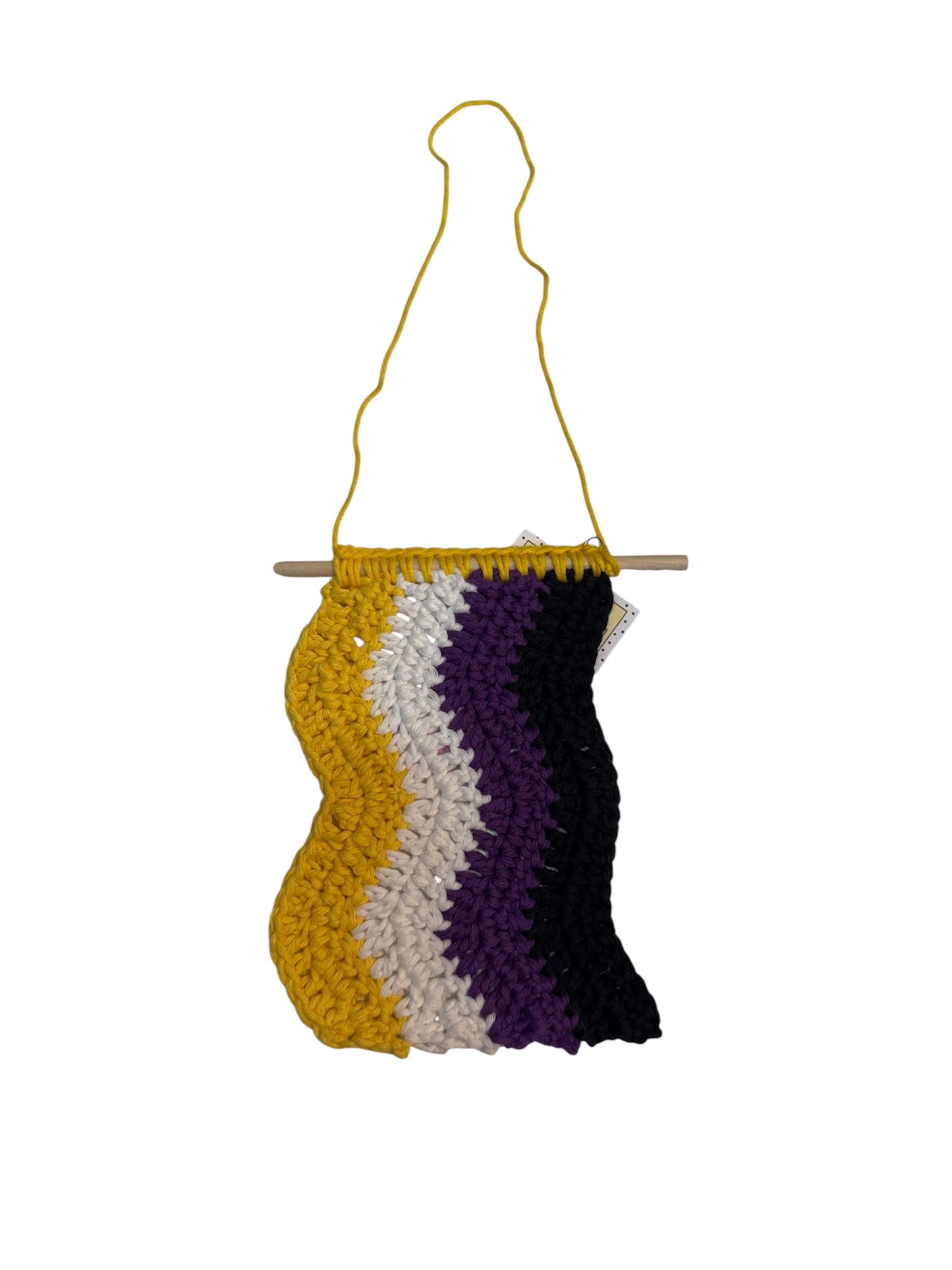 Pride Flag Crochet Tapestry