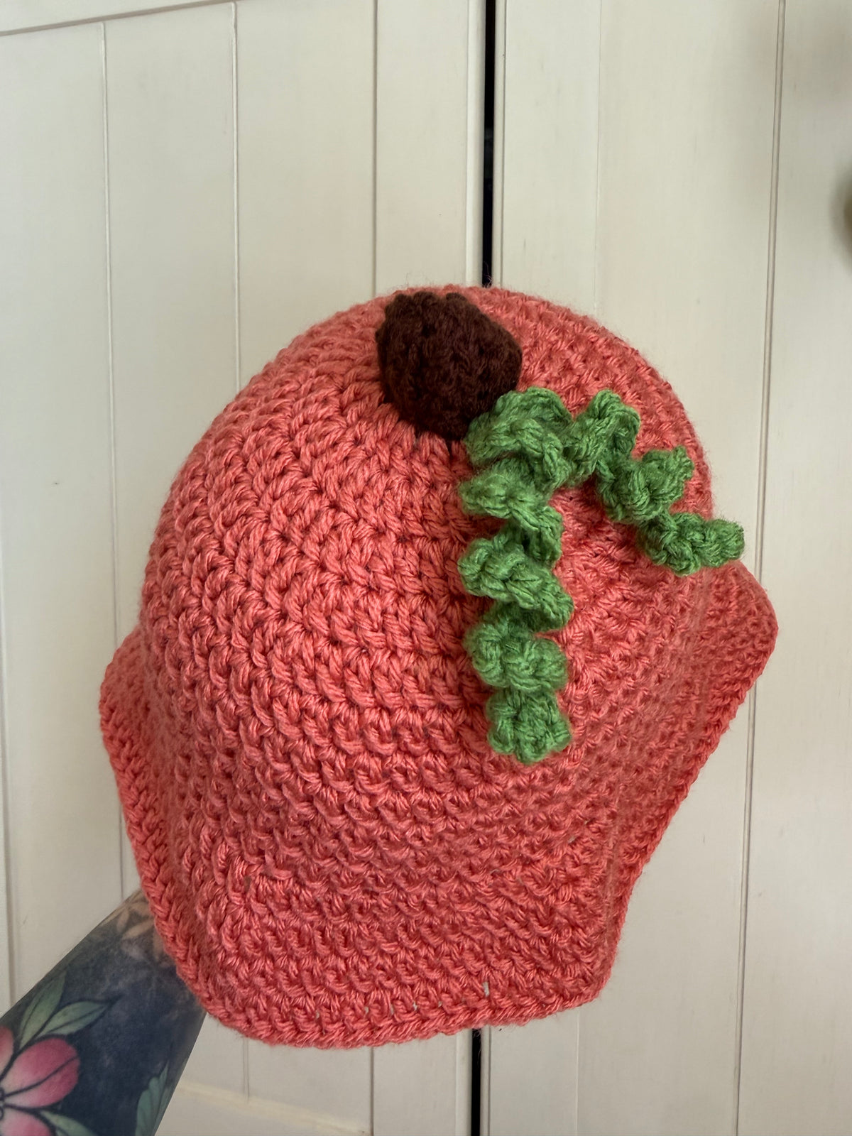 Pumpkin Crochet Bucket Hat