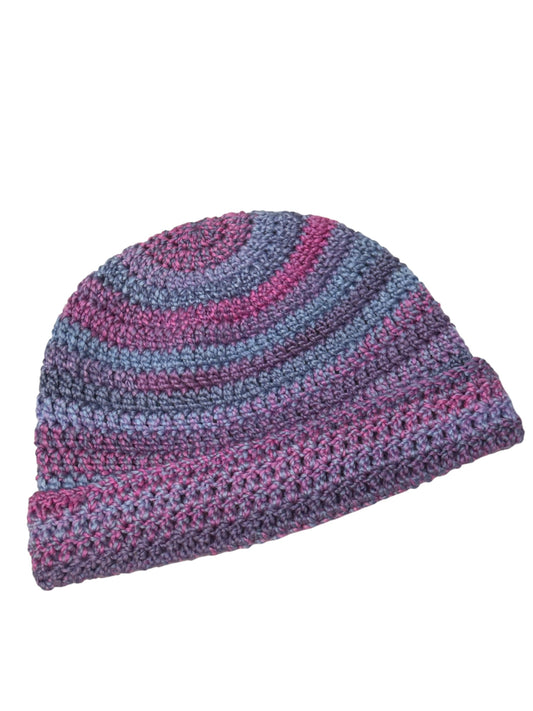 Jubilee Crochet Beanie- Cotton Candy