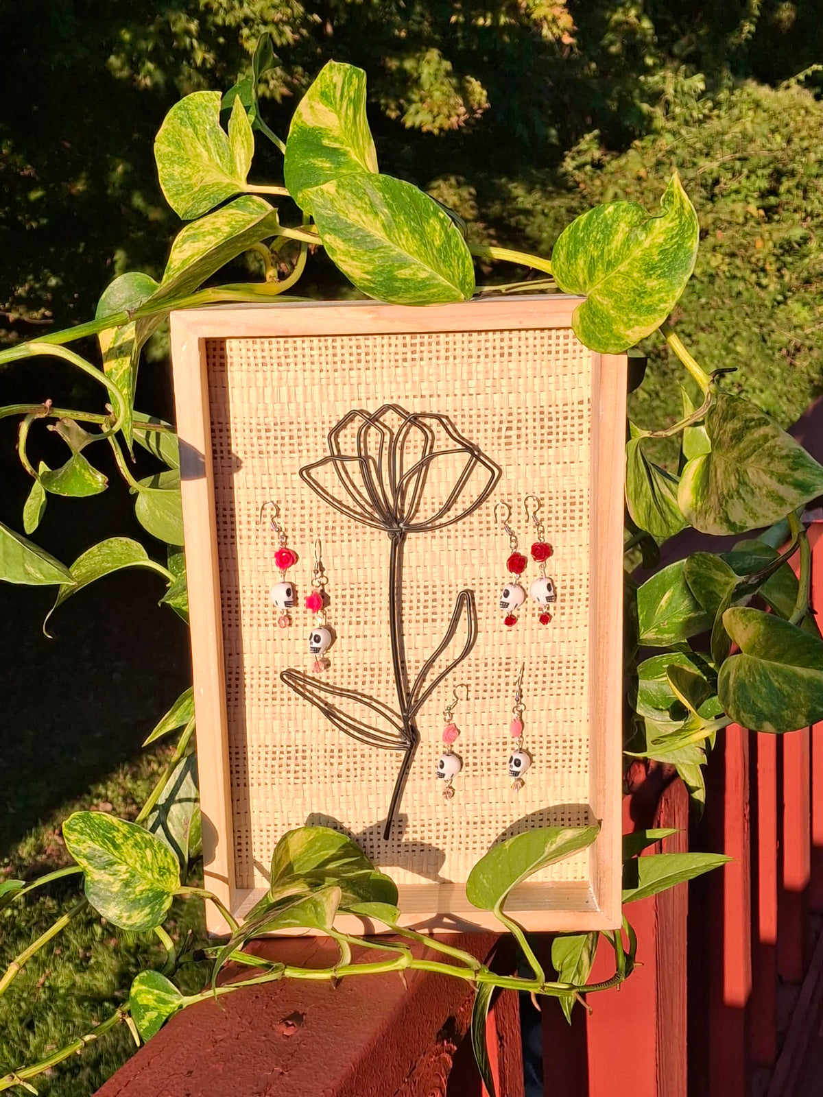 Skull & Roses Earrings